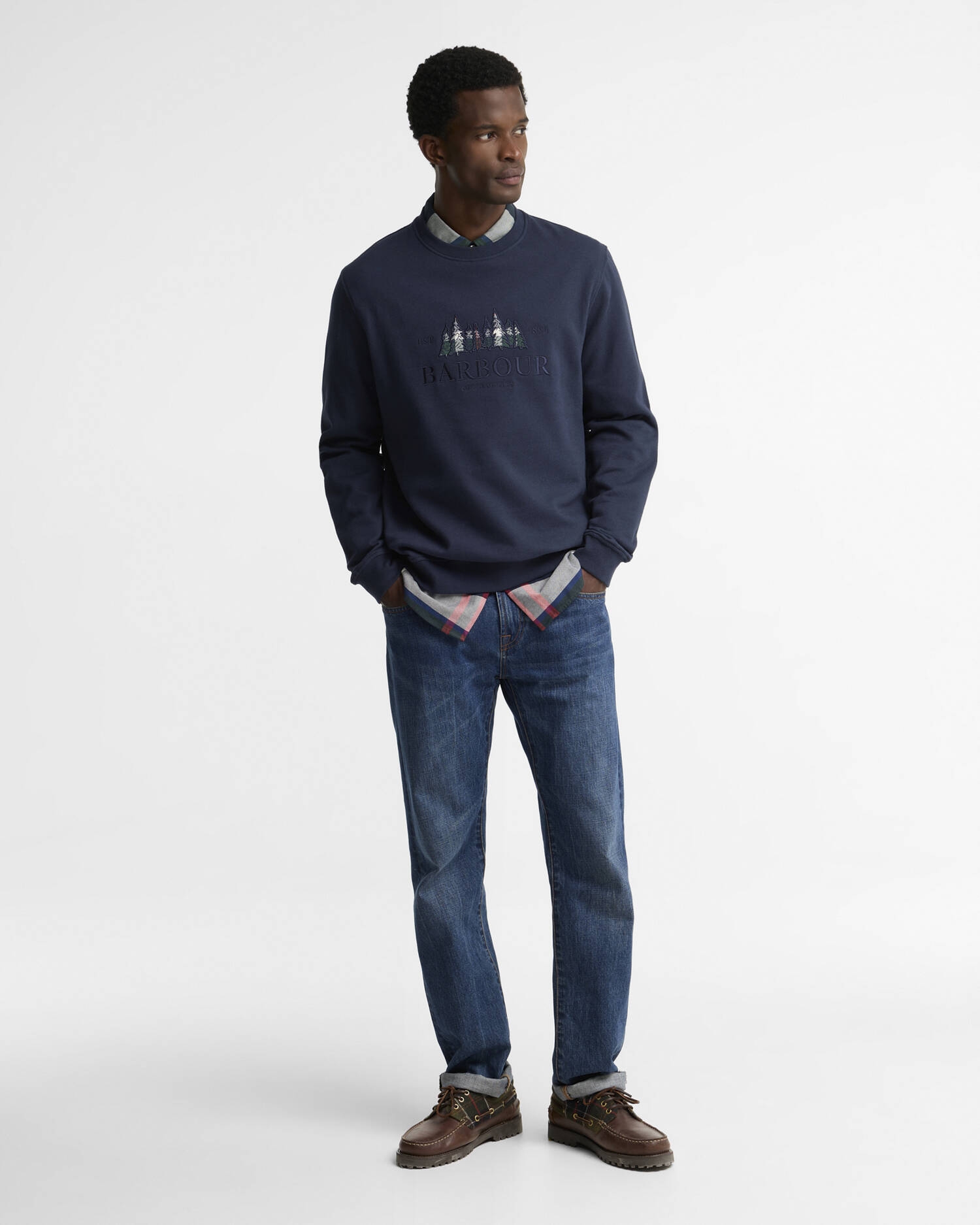 Felpa Evergreen Navy image number 1