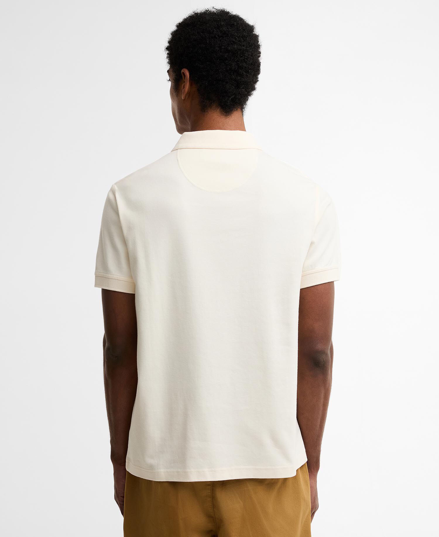 Crakehall Tailored Polo Shirt Whisper White