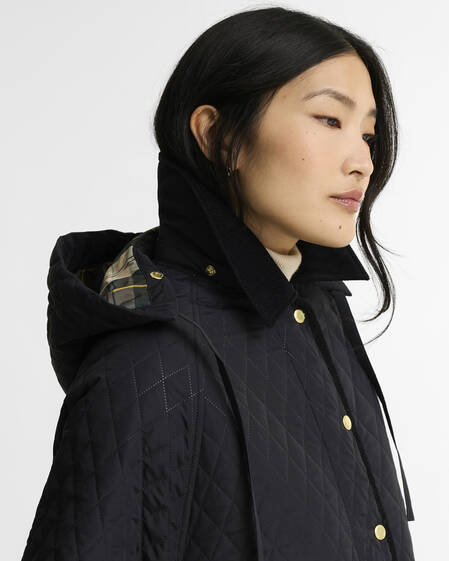 Barbour Steppjacke Ravensden Dk Navy/Ancient