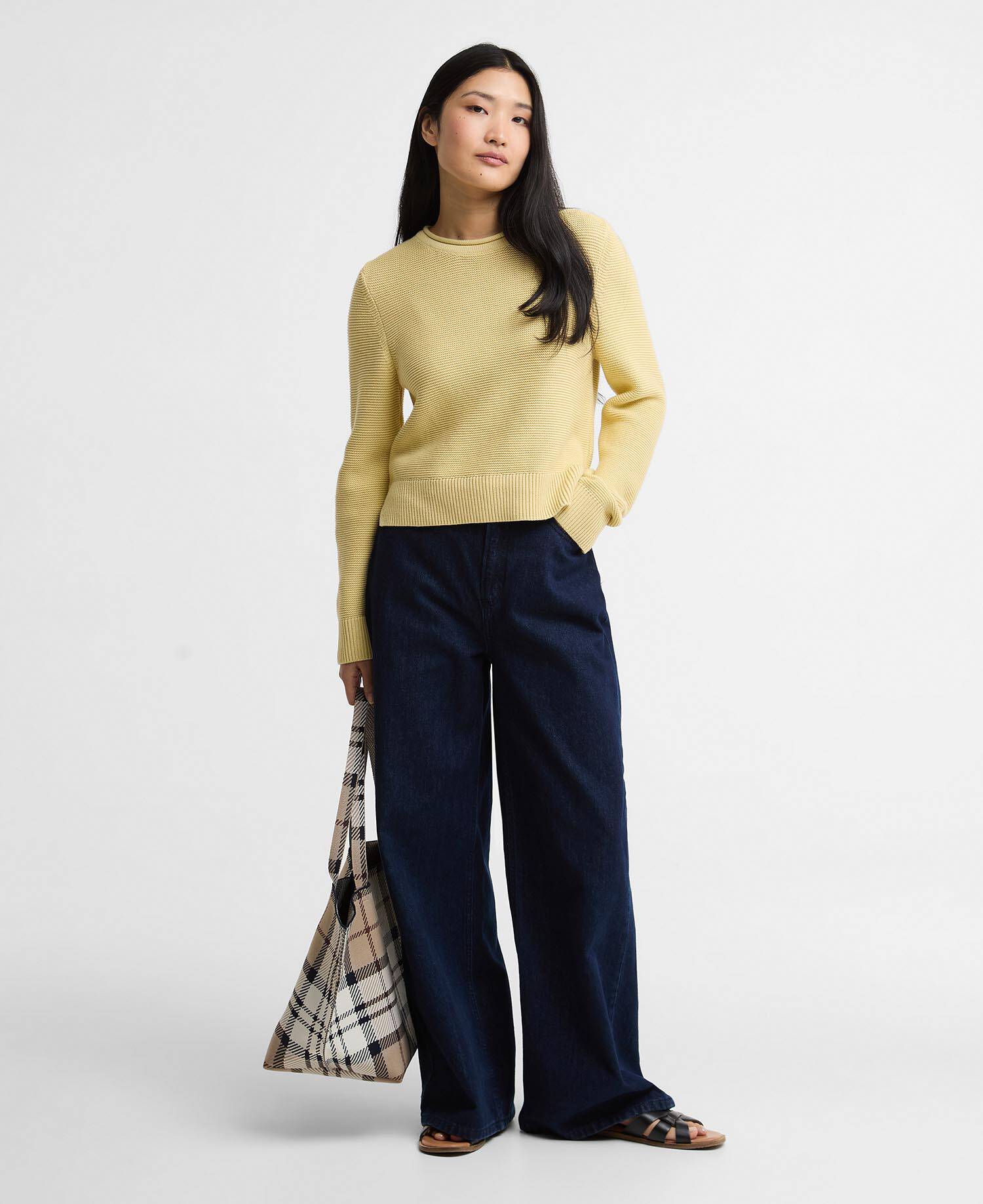 Pullover Fawley Rundhalsausschnitt Soured Citrus image number 1