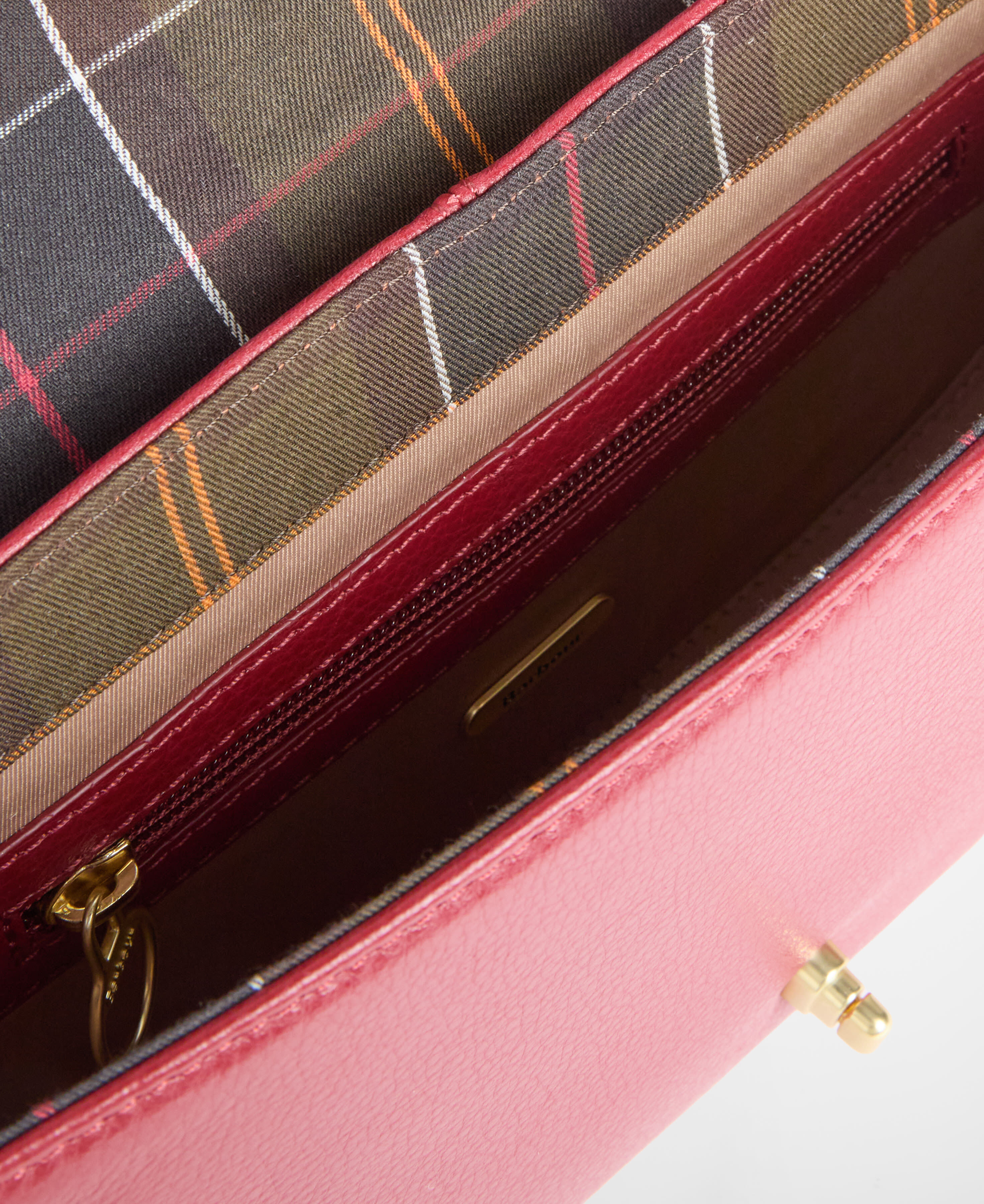 Rosa Leather Crossbody Bag Red