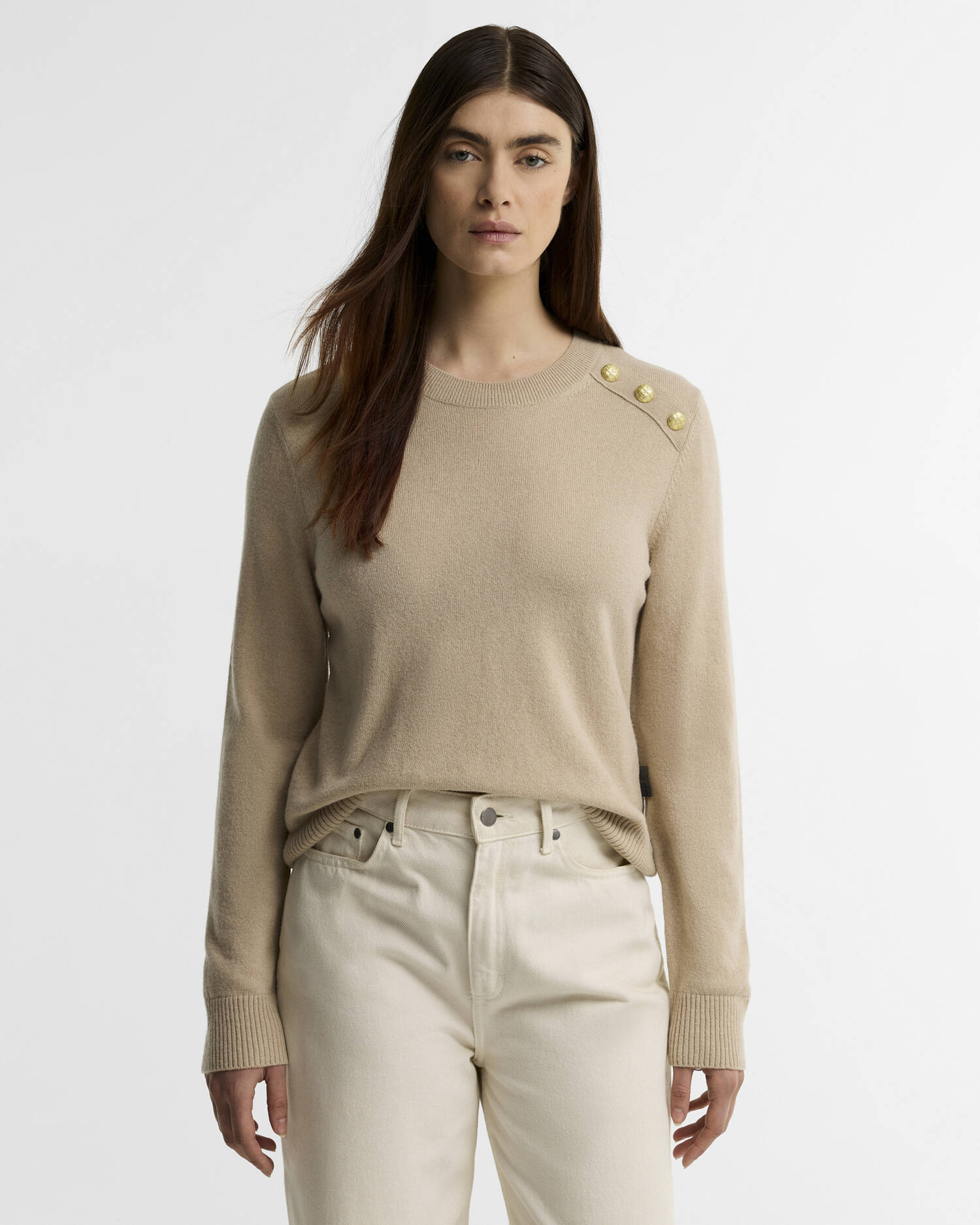 Penny Crew Neck Jumper Warm Trench image number 0