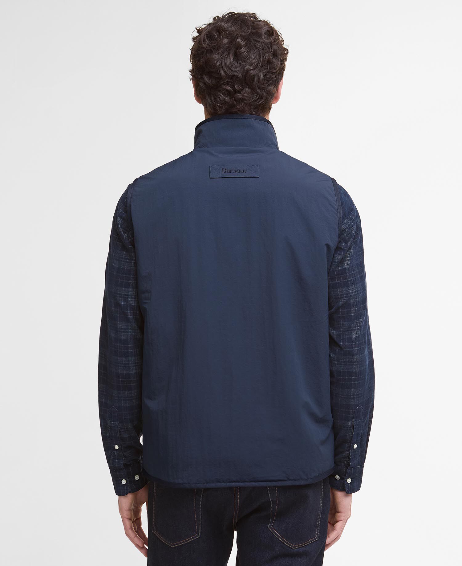 Reversible Fleece Gilet Navy