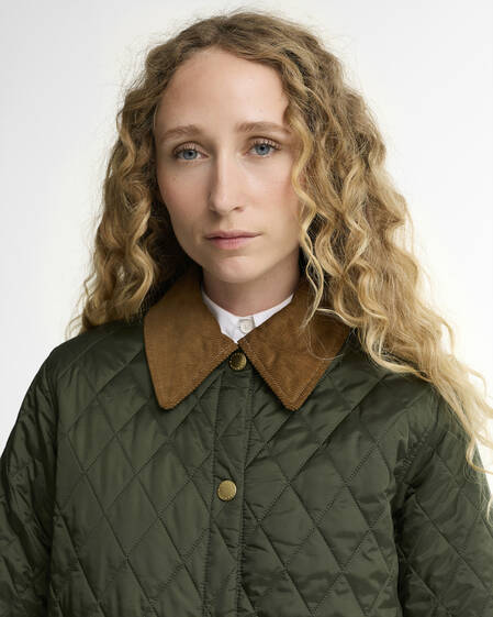Icons Modern Liddesdale Quilted Jacket Olive/Classic