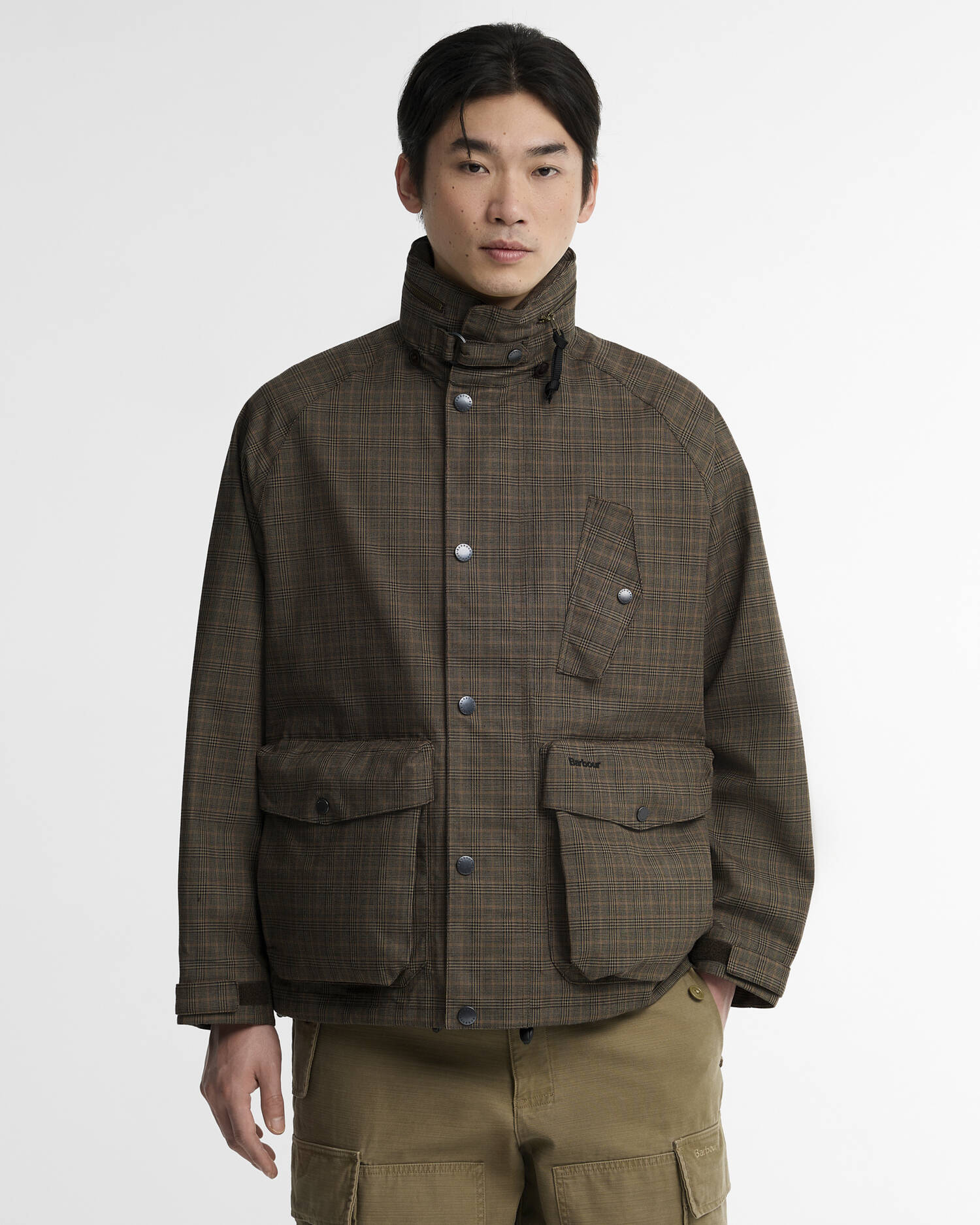 Barbour Jacke Transport Ursula Waterproof Dark Stone image number 0