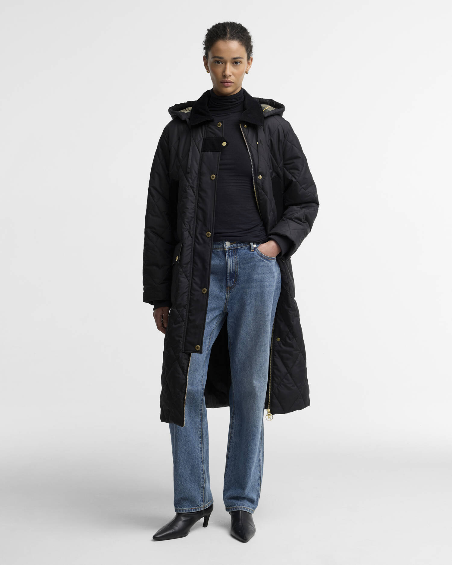 Barbour Steppjacke Rudson Black/Ancient image number 0