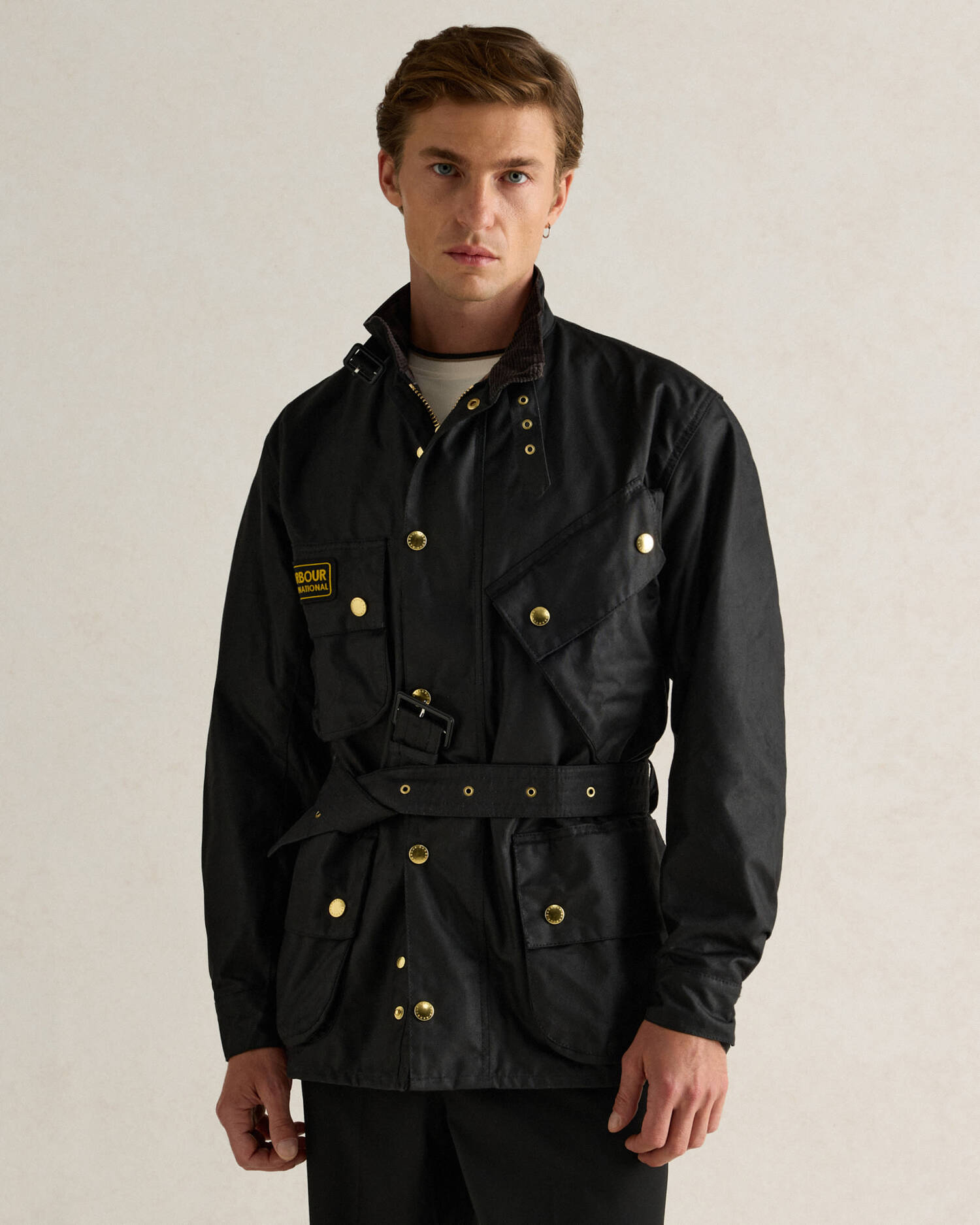 International Original Waxed Jacket Classic Black image number 0