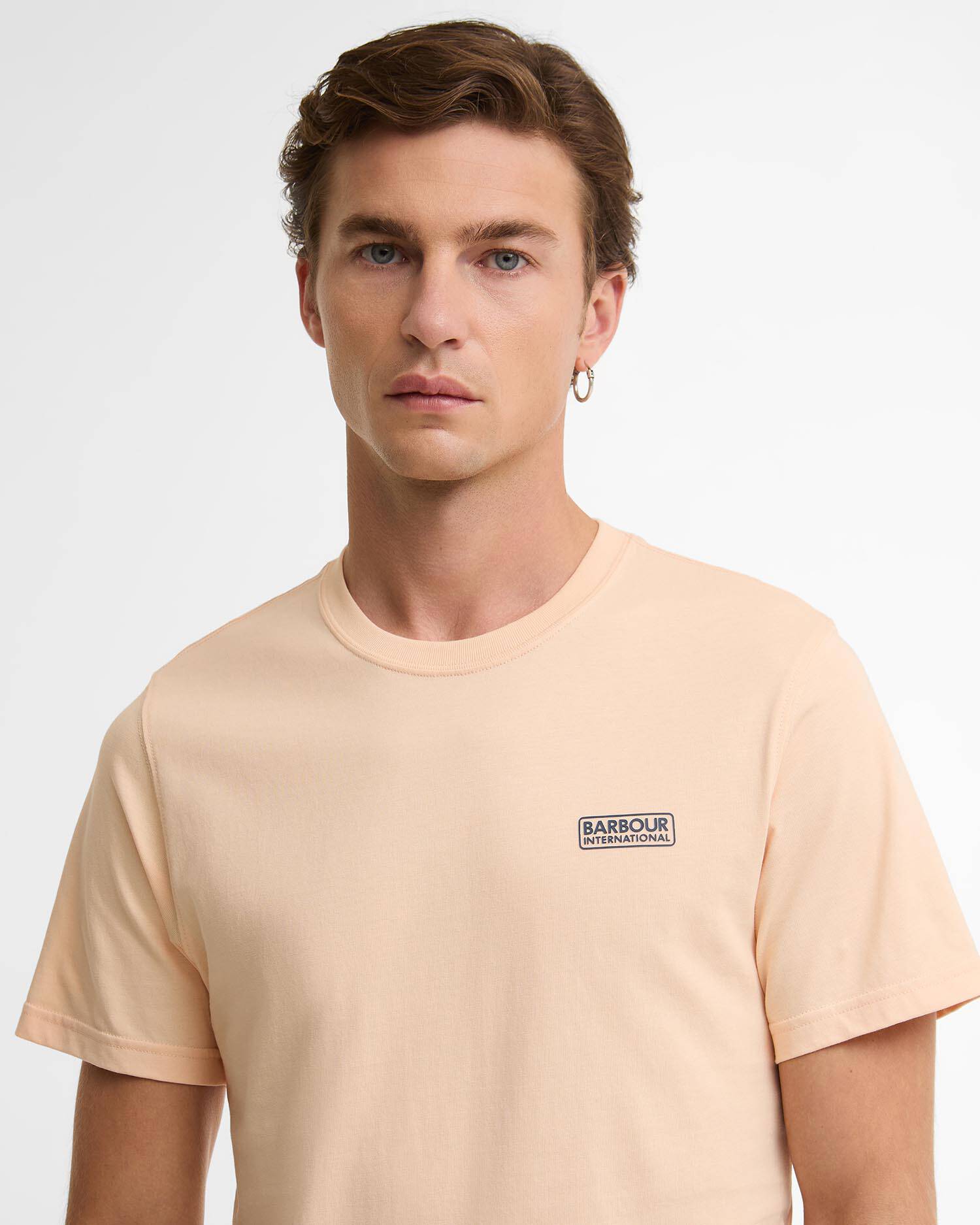 T-Shirt Small Logo Bleached Apricot image number 3