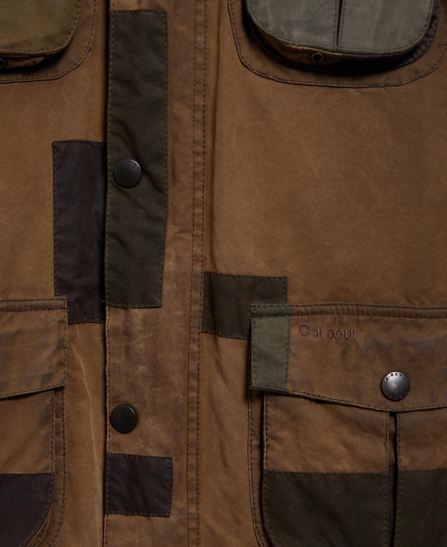 Barbour Re-loved Men's Corbridge Waxed Jacket - Size XL Olive