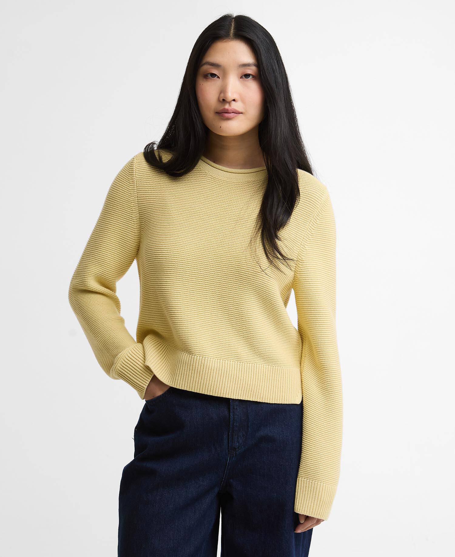 Pullover Fawley Rundhalsausschnitt Soured Citrus image number 0
