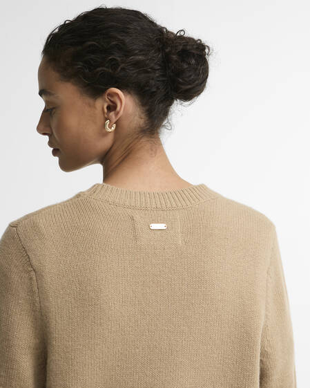 Woodhouse Wool-Cashmere Crew Neck Jumper Warm Trench