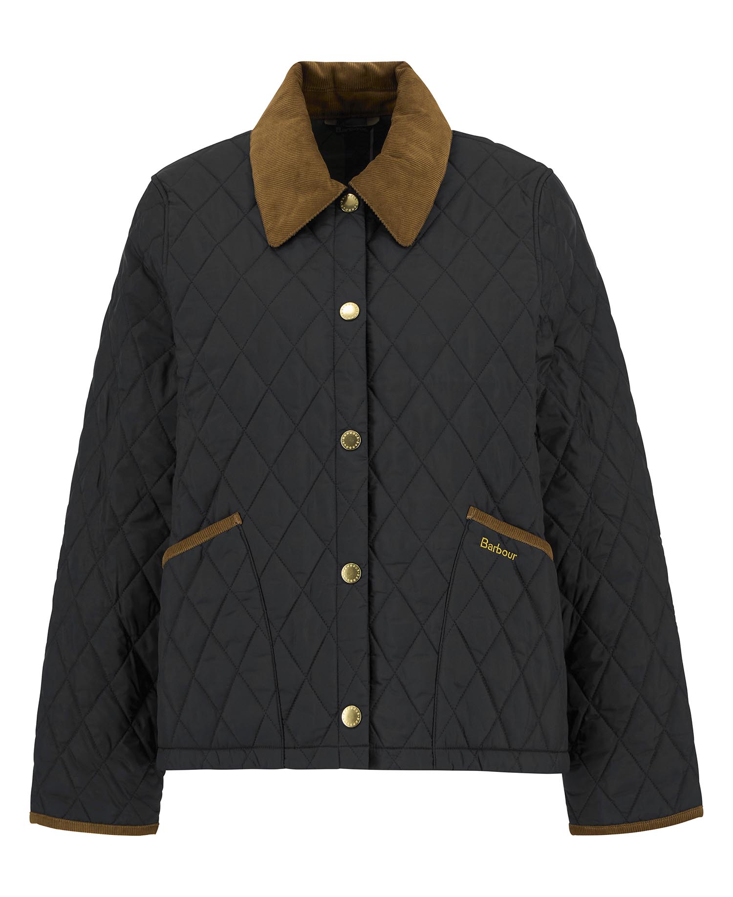 Icons Cropped Liddesdale Quilted Jacket Black/Classic