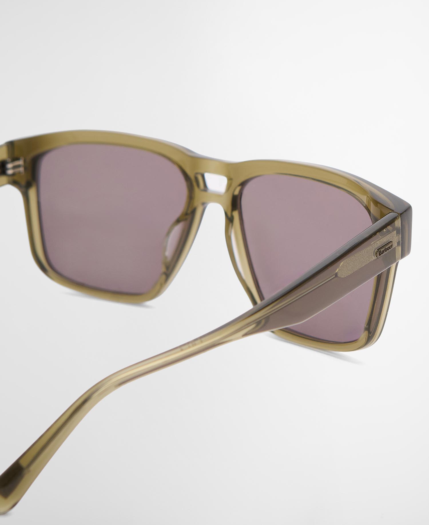 Dom Square Sunglasses Olive Crystal