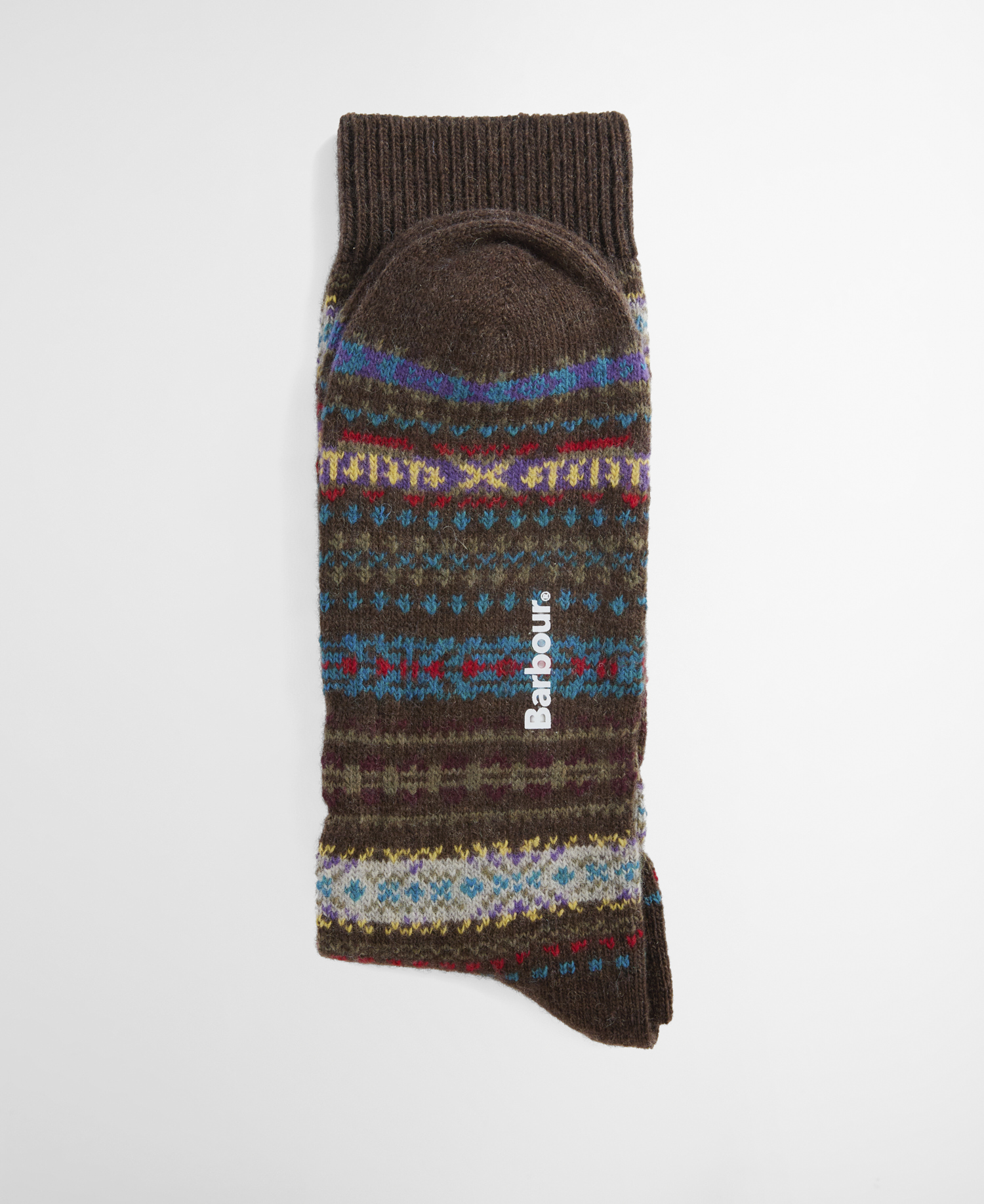 Boyd Socks Chocolate Brown