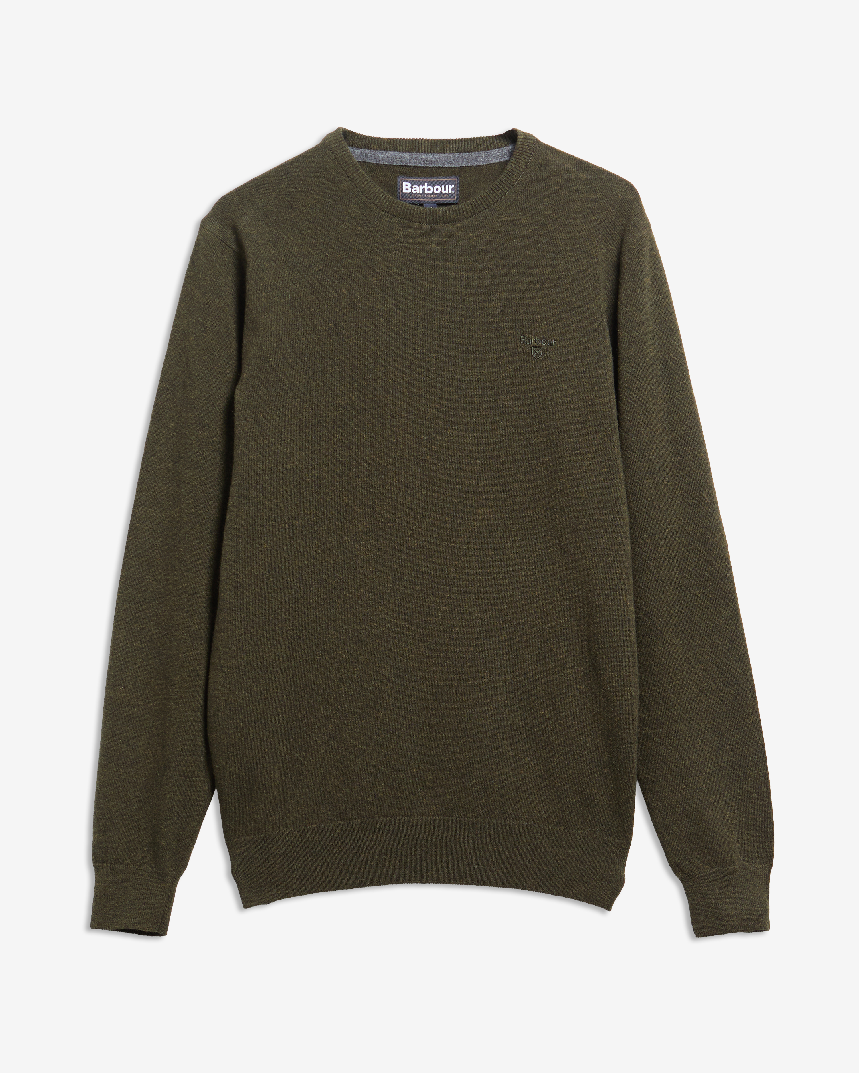 Essential Crew Neck Jumper Seaweed
