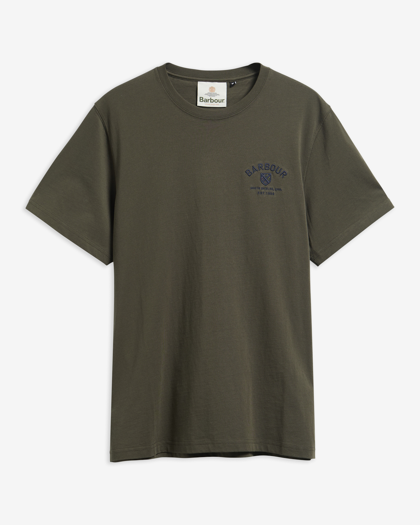 Tartan Tailored Crest T-Shirt Sage