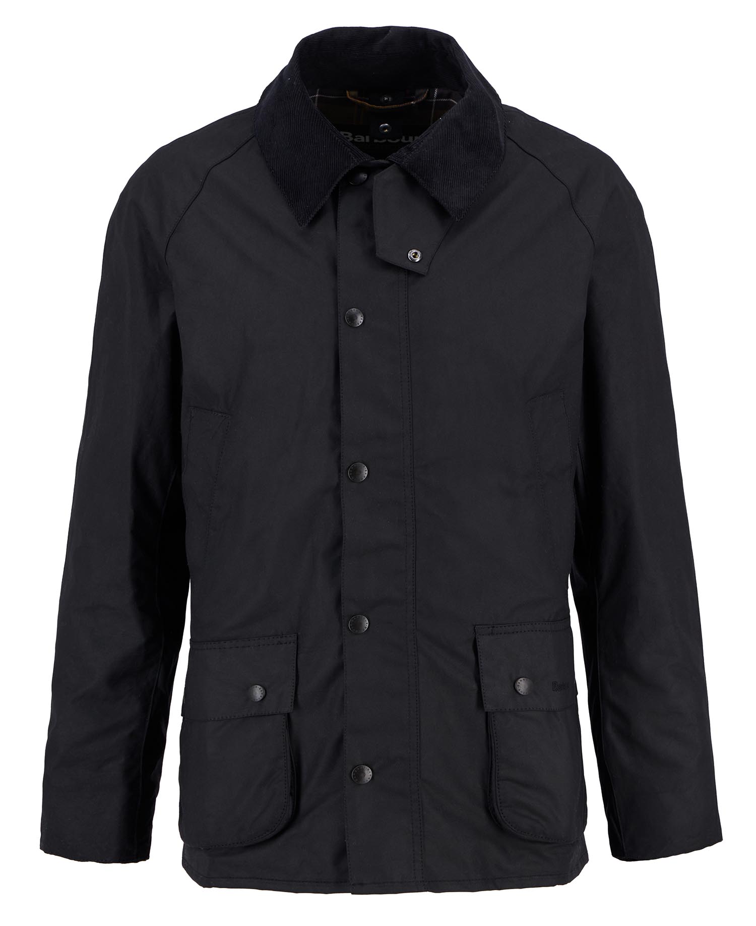 Ashby Waxed Jacket Black-Classic
