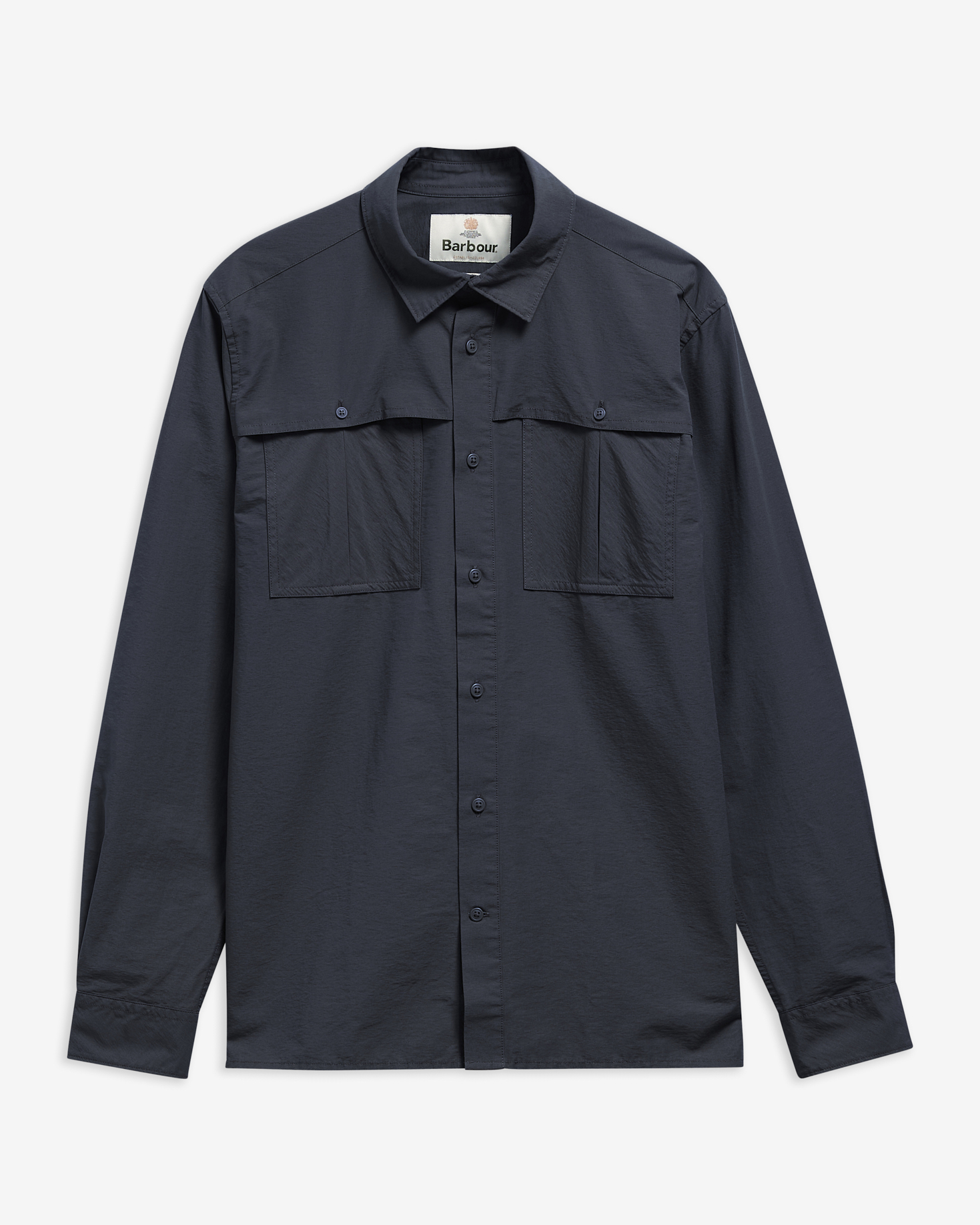 Barbour Hemd Eastgill Relaxed Fit Dark Navy