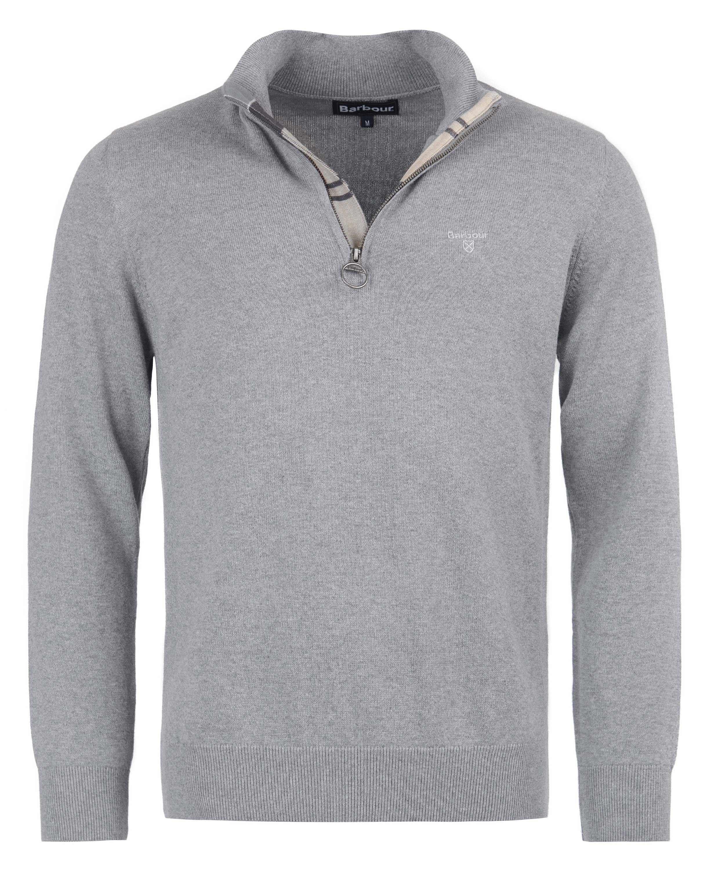 Cotton Half-Zip Jumper