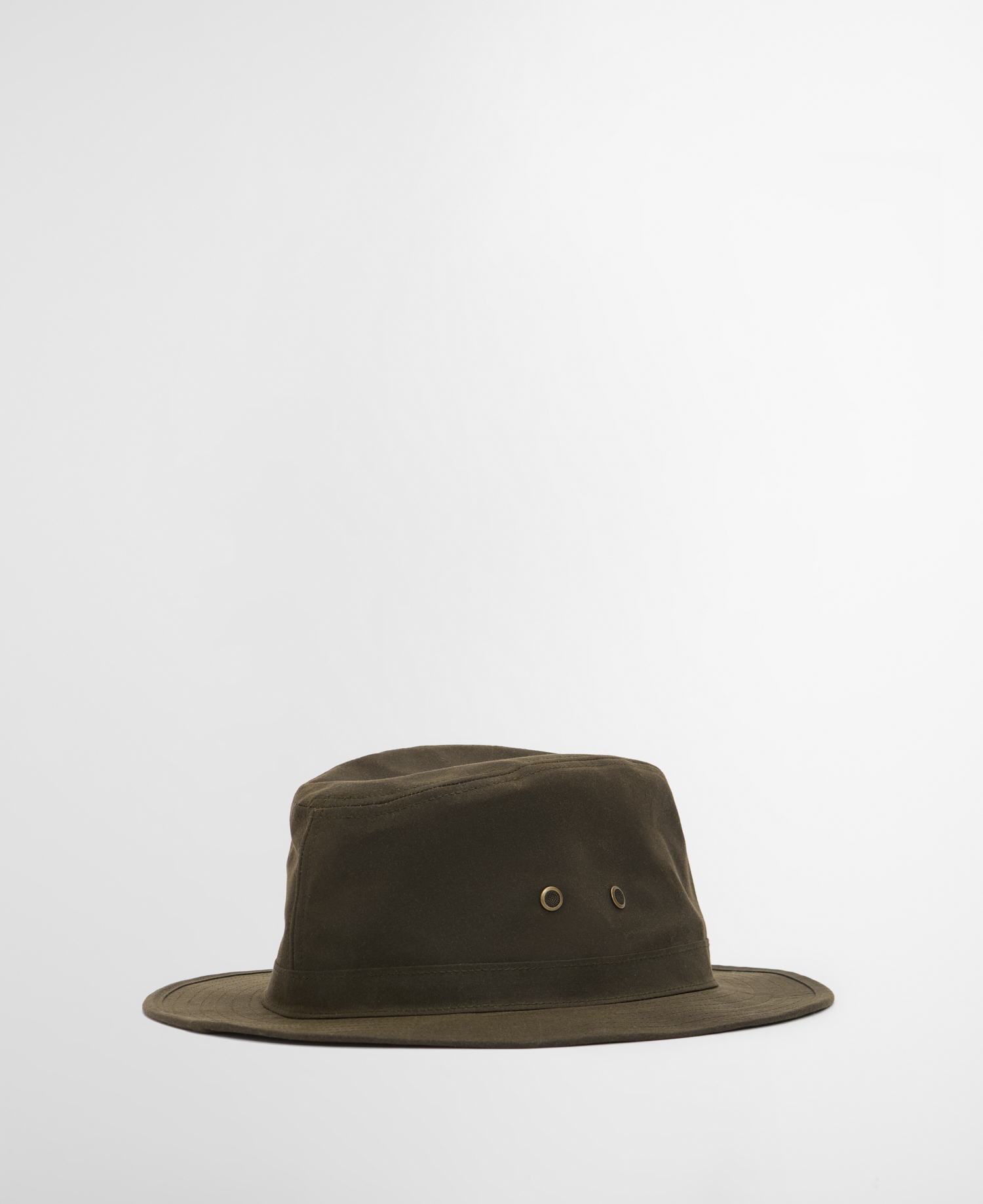 Crayton Waxed Safari Hat Olive