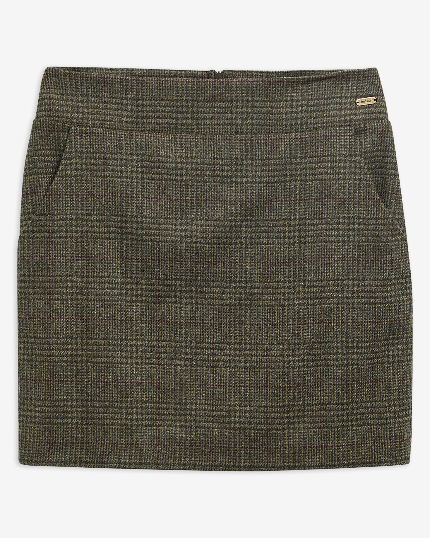 Barbour Rock Browning Mini Olive Prince Of Wales