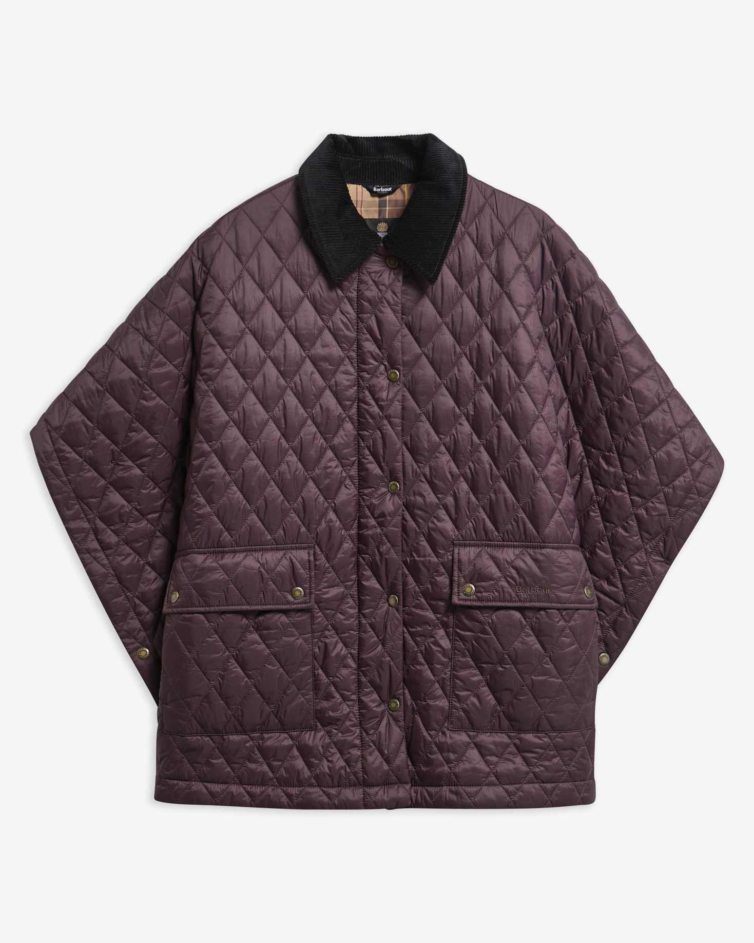 Barbour Steppcape Mildred Fig/Muted