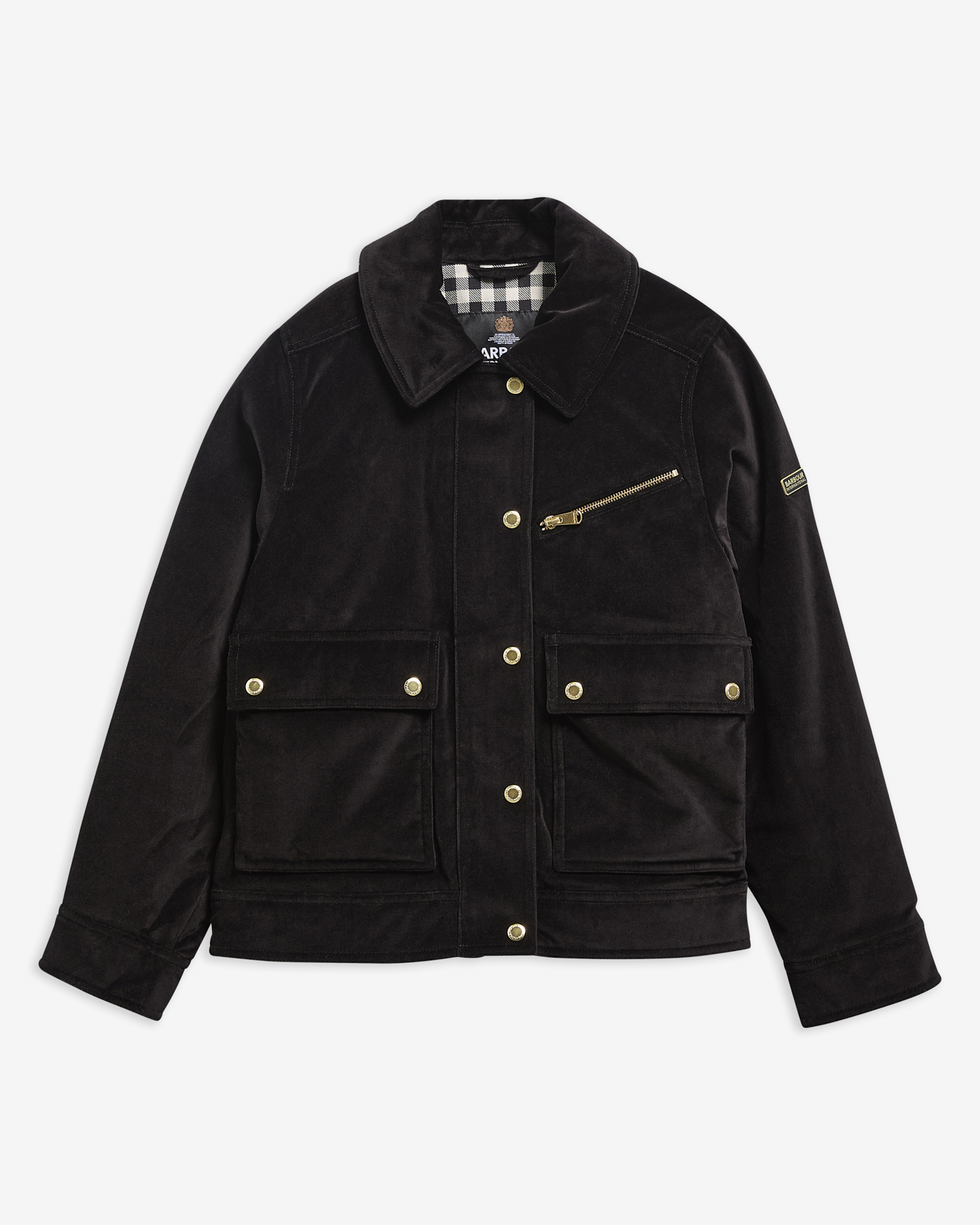 B.Intl Freizeitjacke Hanson Velvet Black