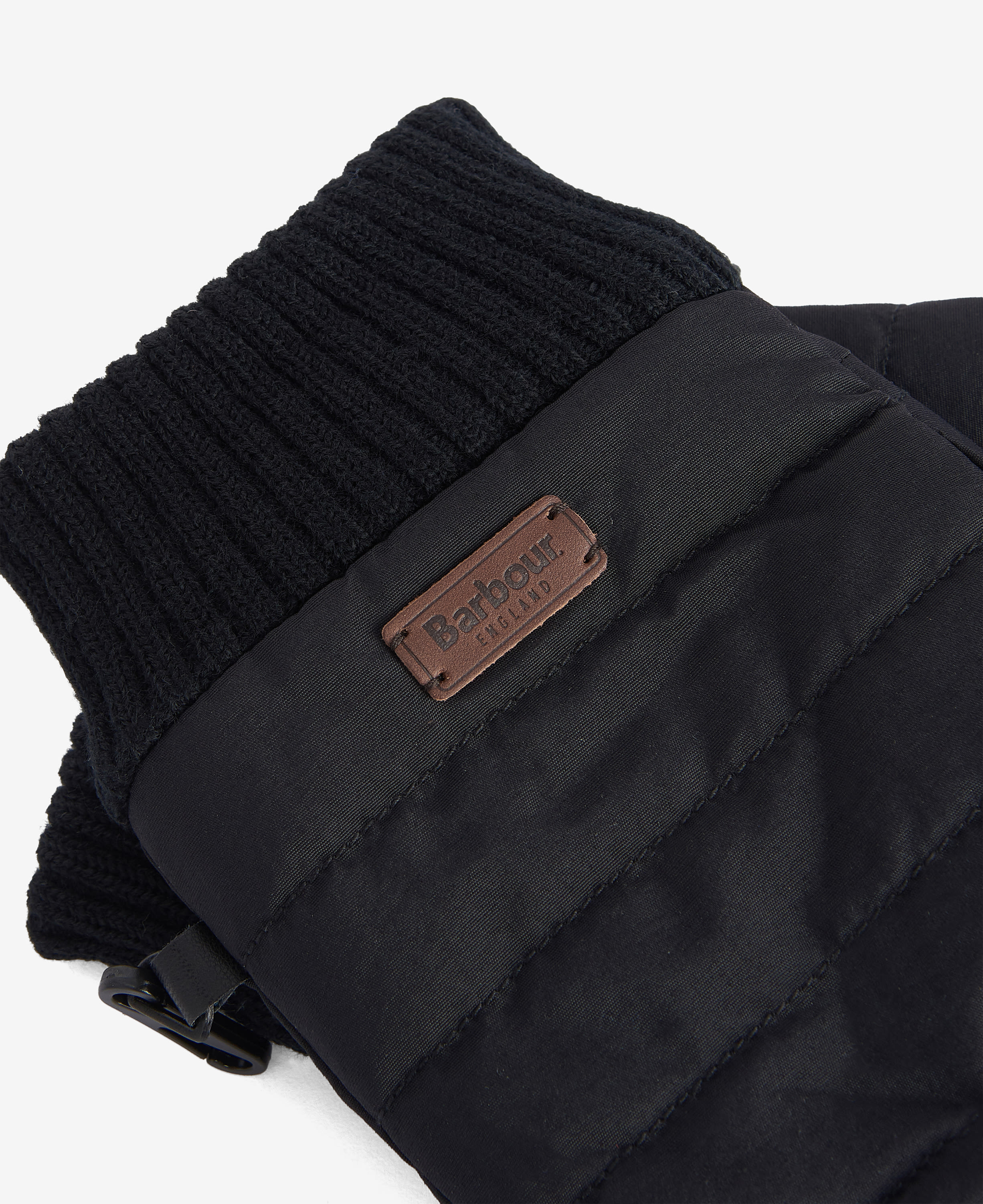 Banff Quilted Gloves Classic Black