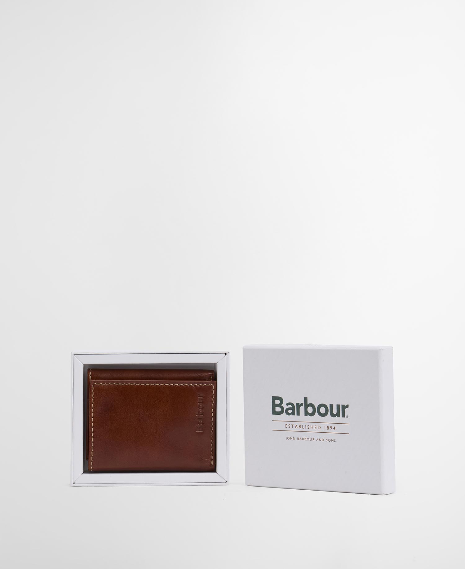 Portafoglio a libro in pelle Bywell Heritage Brown
