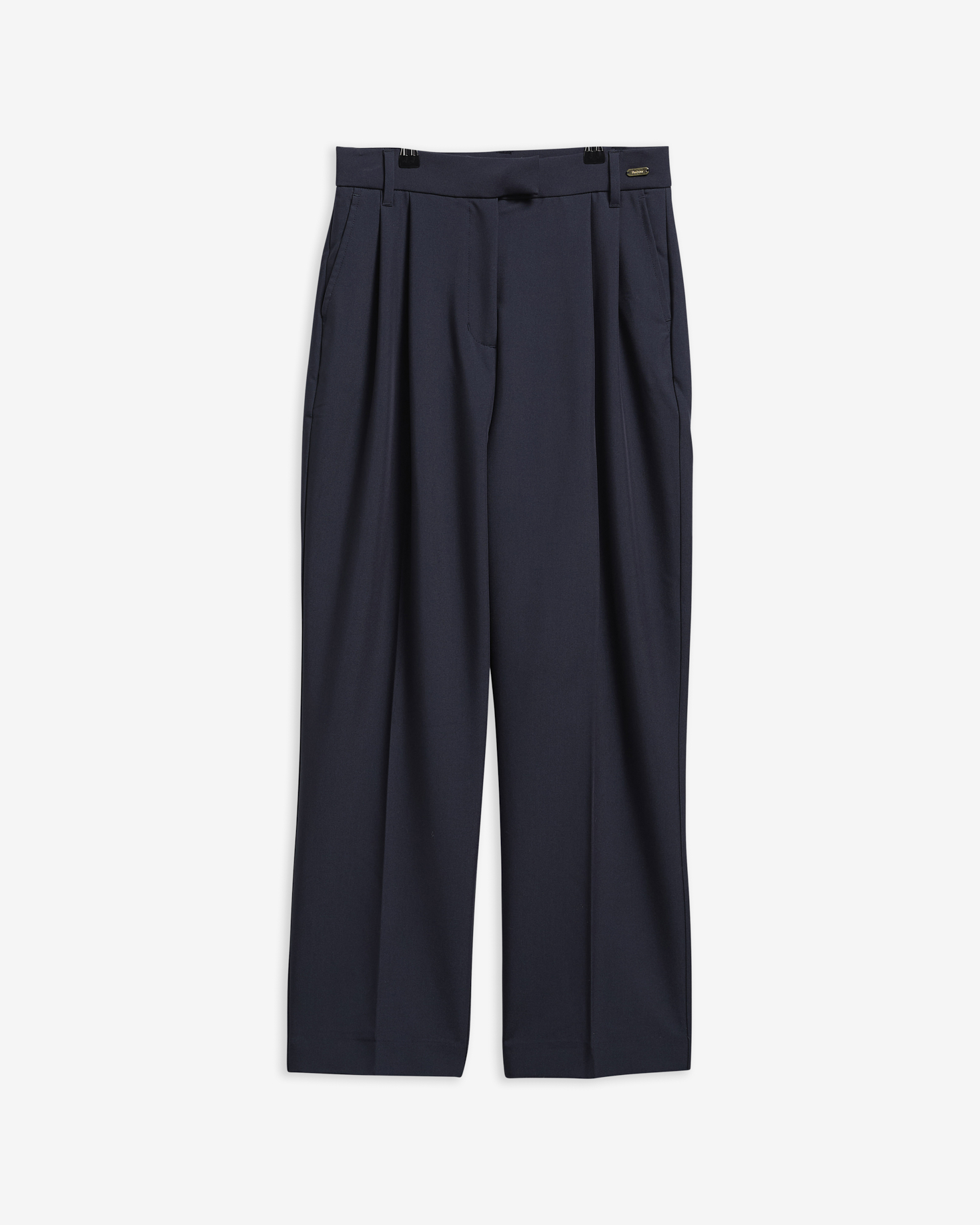 Barbour Hose Fawne Straight-Leg Dark Navy