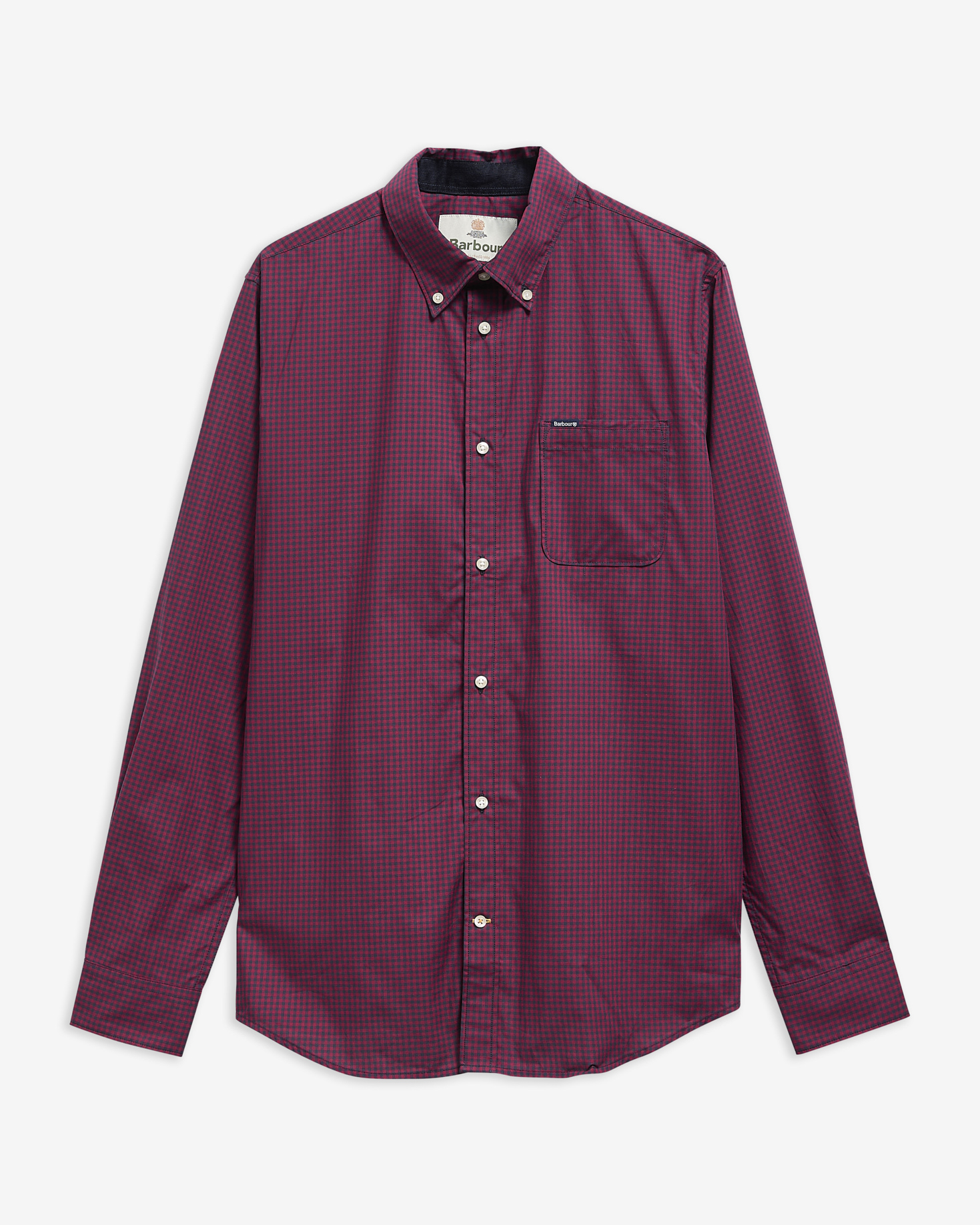 Barbour Hemd Harbourwall Tailored Fit Red