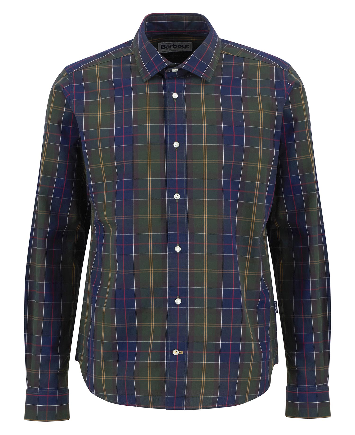 Kenton Tailored Long-Sleeved Shirt Classic Tartan