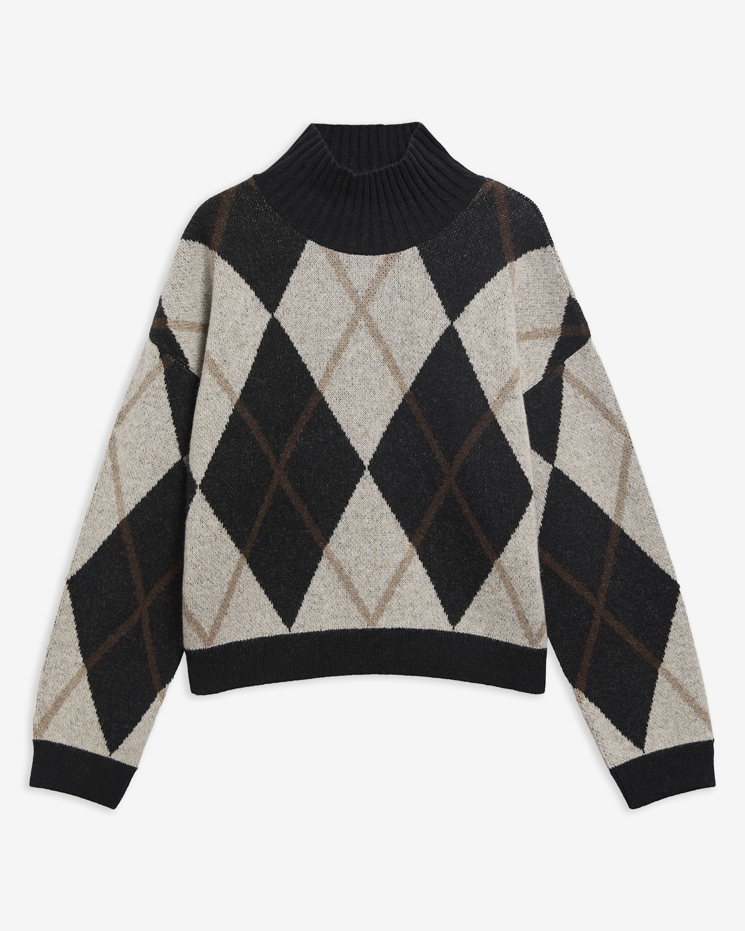 Marlow Argyle Wool Jumper Multi