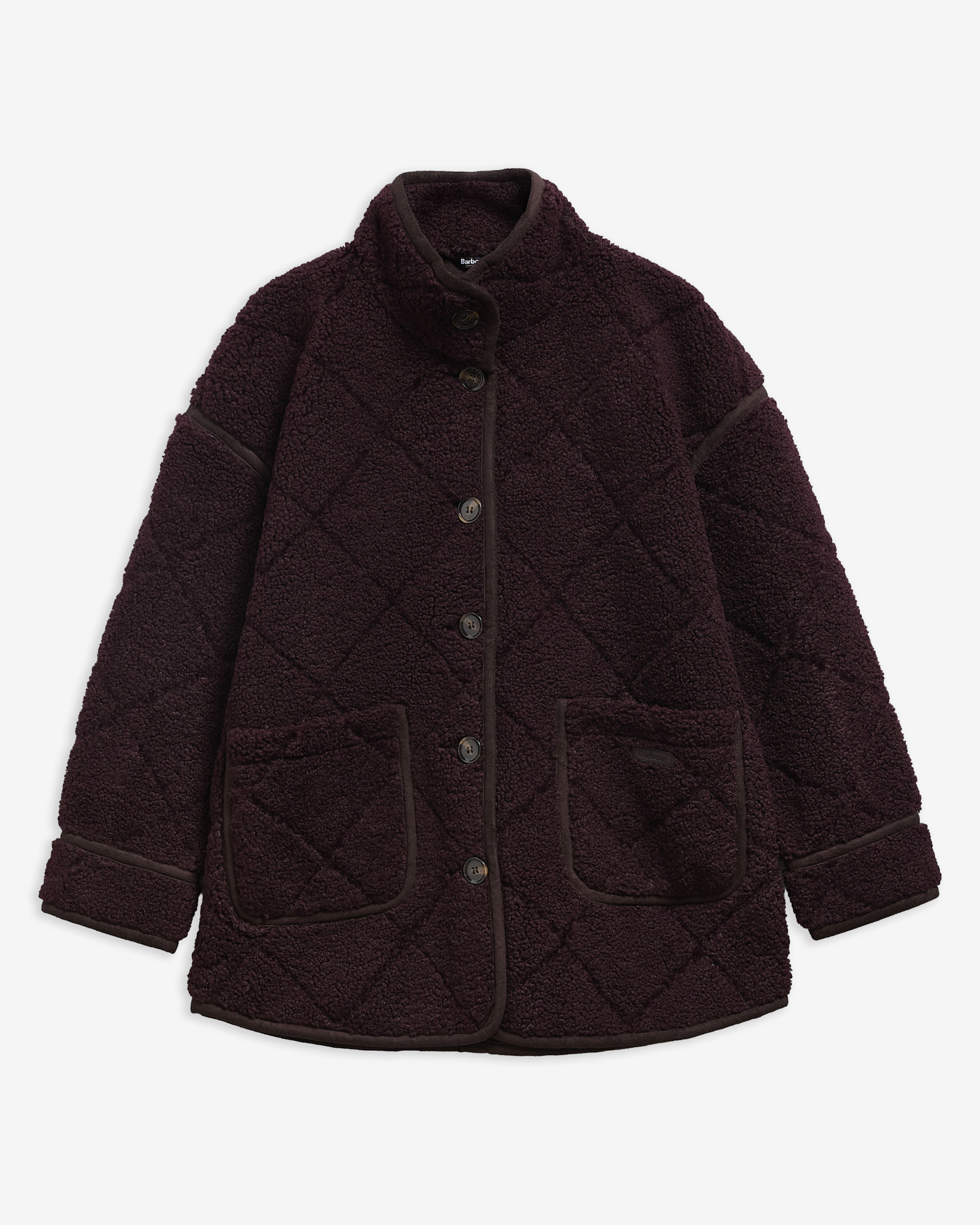 Maplewood Fleece Casual Jacket Fig/Ganache