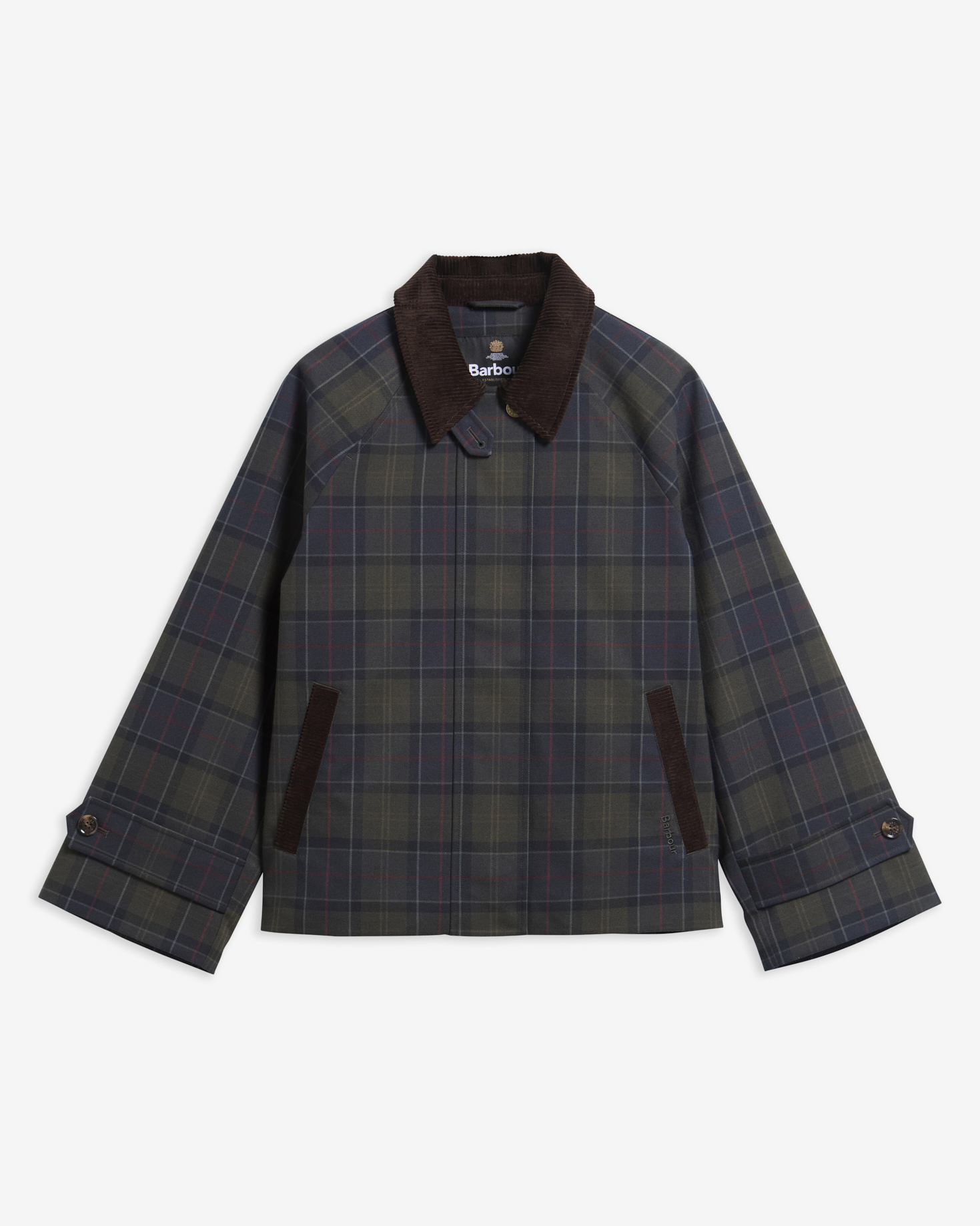 Giacca antipioggia Sandra in tartan Classic Tartan