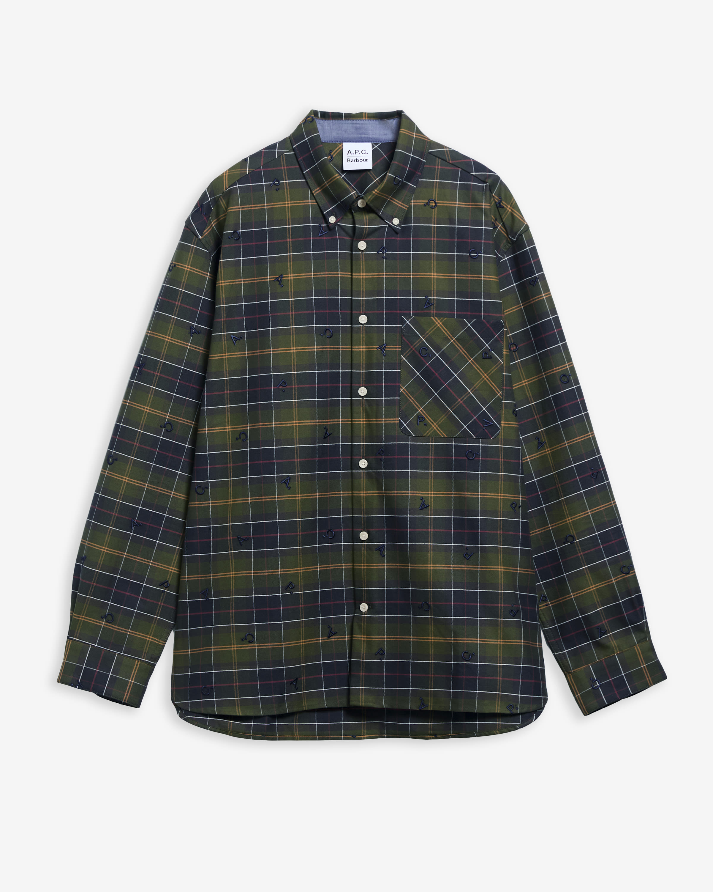 Barbour x A.P.C. Monogram Tartan Shirt Classic Tartan