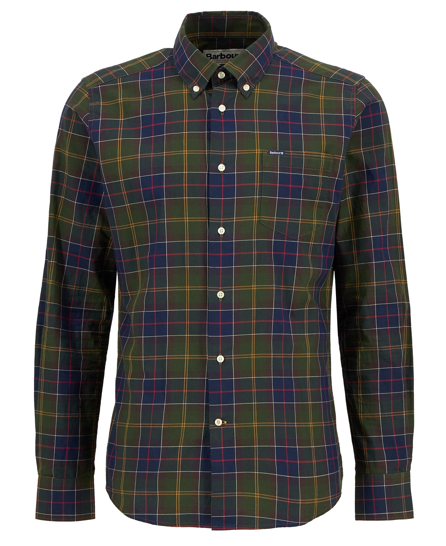 Wetheram Tailored Long-Sleeved Shirt Classic Tartan
