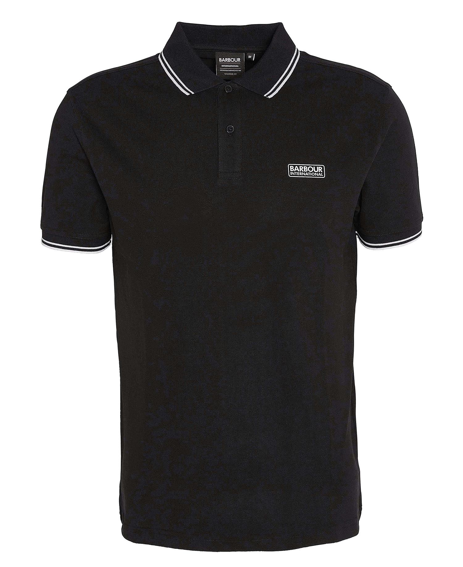Evan Short-Sleeved Polo Shirt Classic Black