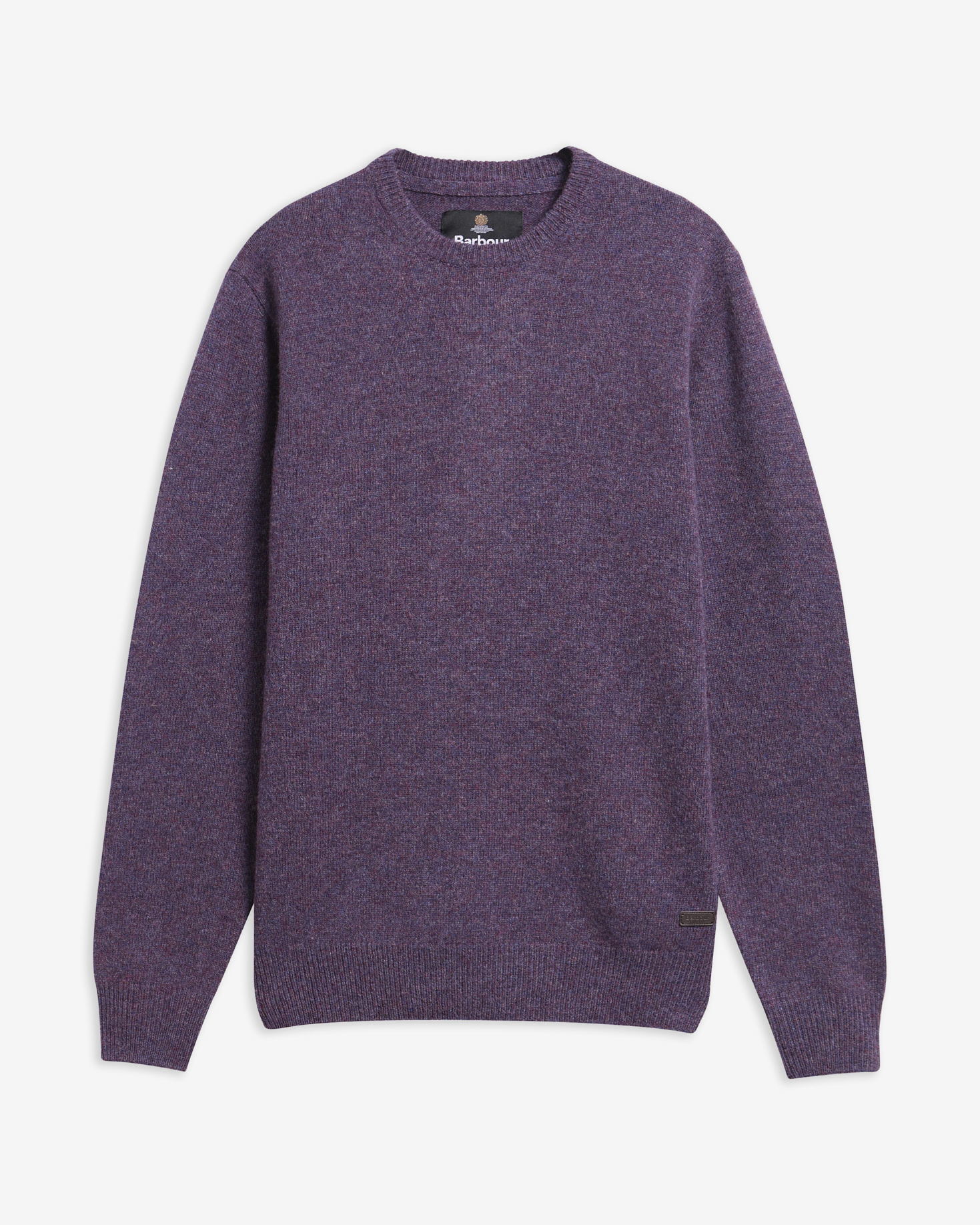 Essential Crew-Neck Jumper Grape
