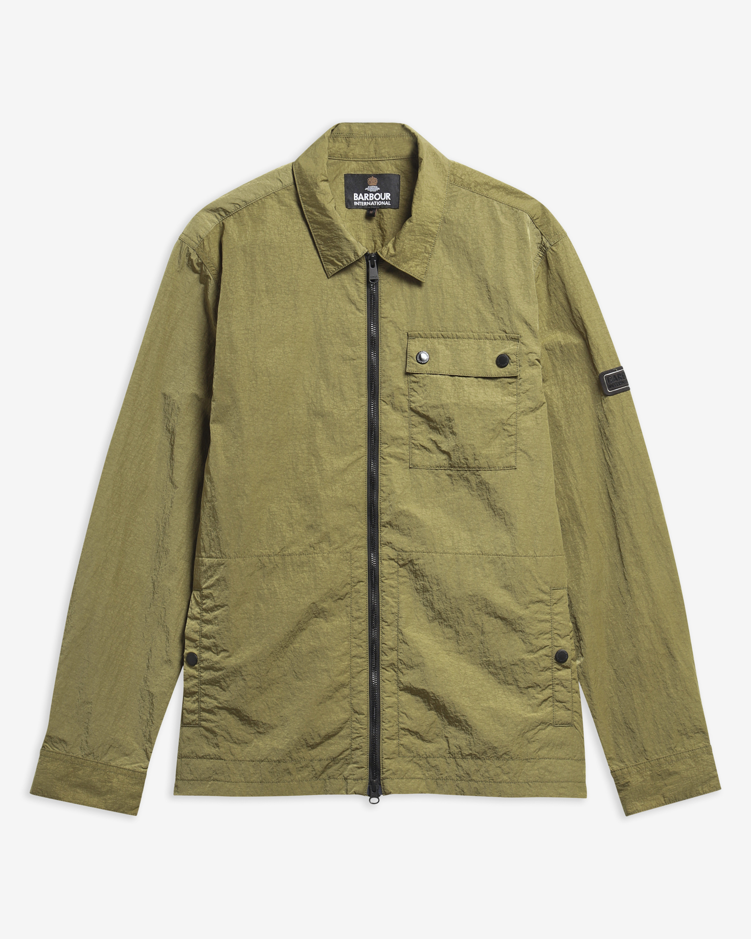 Overshirt Inline Fir Green