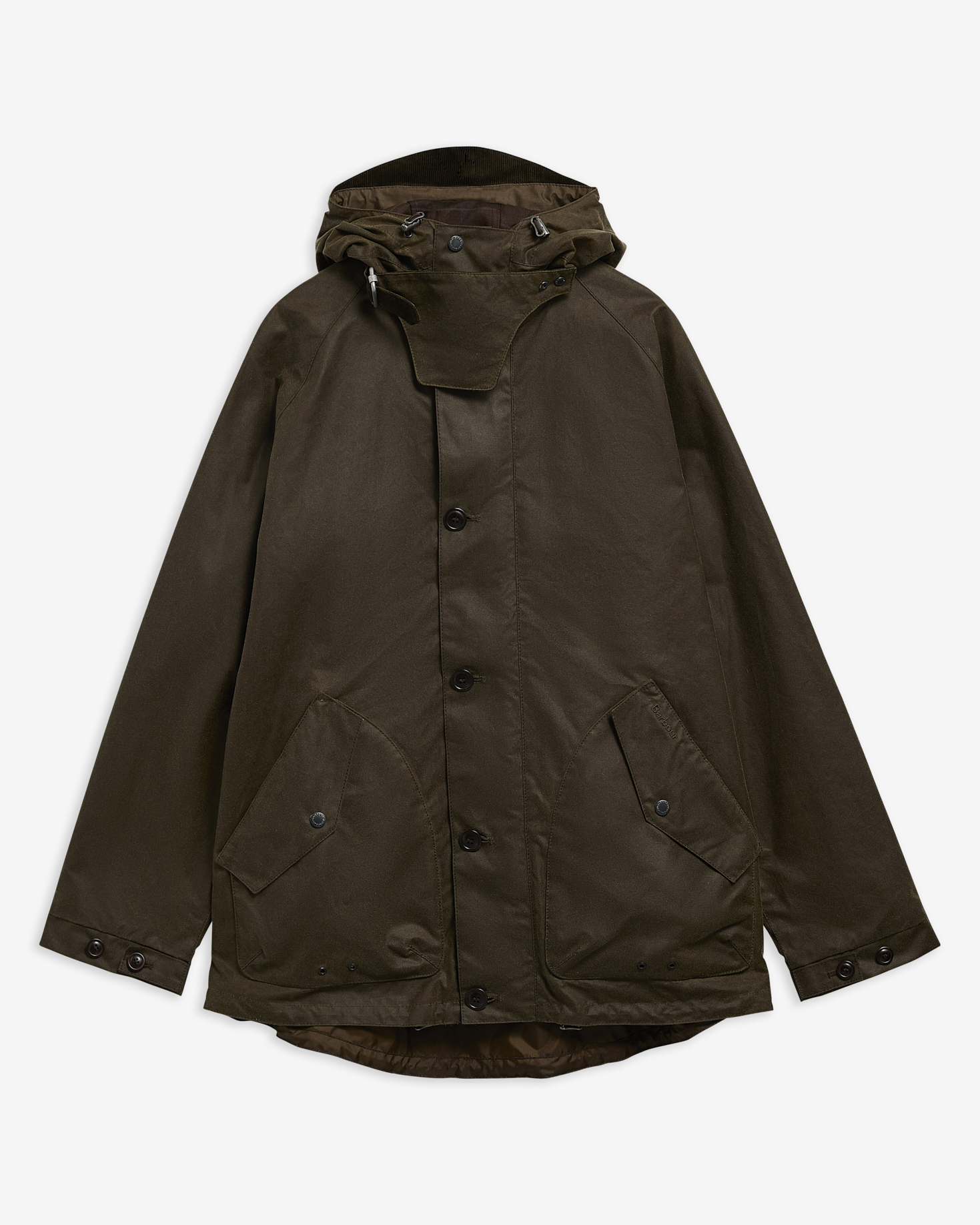 Re-Engineered Keiss Waxed Parka Beech