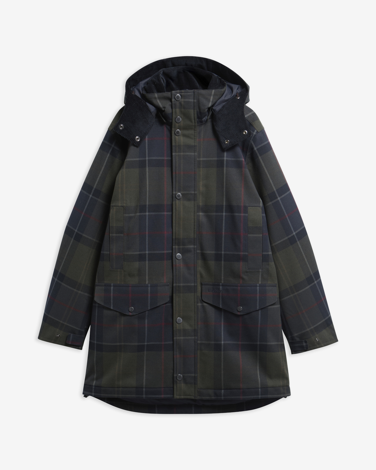 Giacca impermeabile in tartan Lonnen Shadow Classic Tartan