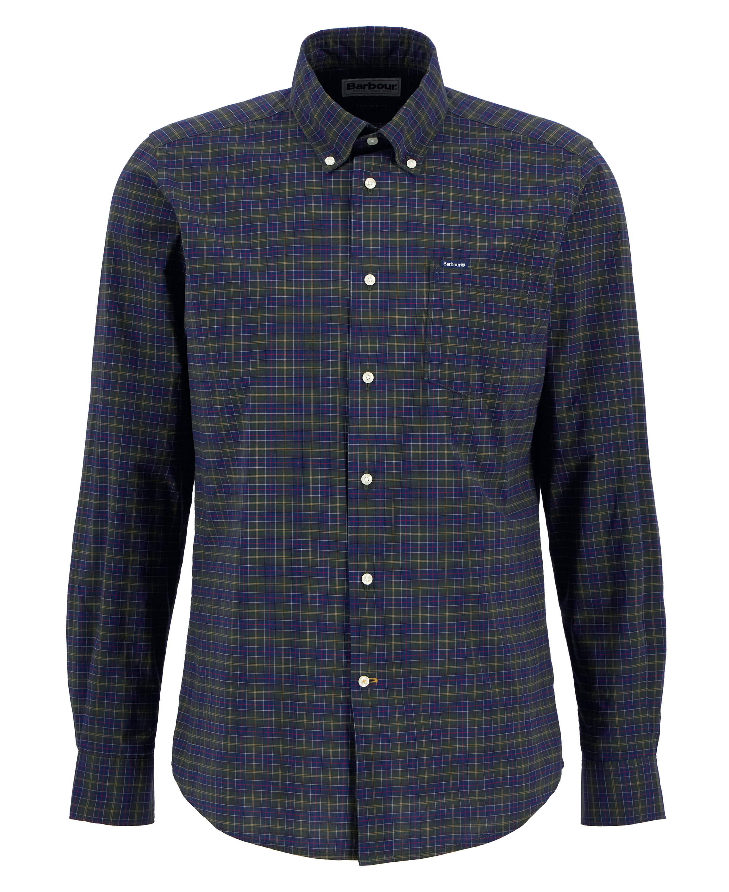 Lomond Tailored Long-Sleeved Shirt Classic Tartan
