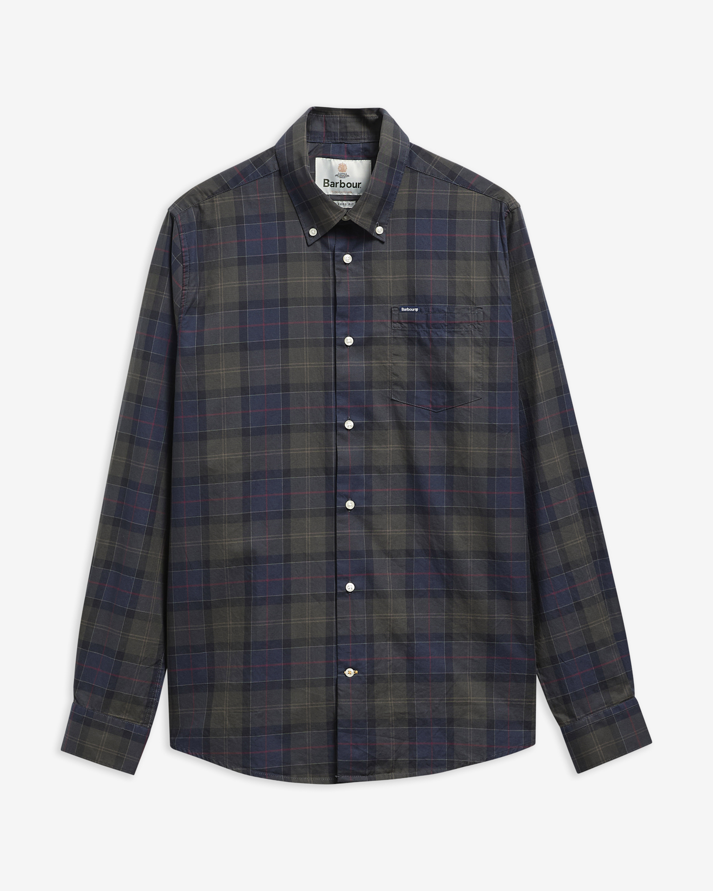 Hemd Wetheram Tailored Shadow Classic Tartan
