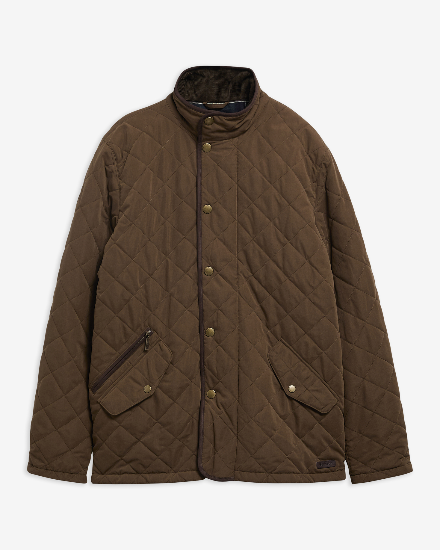 Shoverler Quilted Jacket Dk Sand