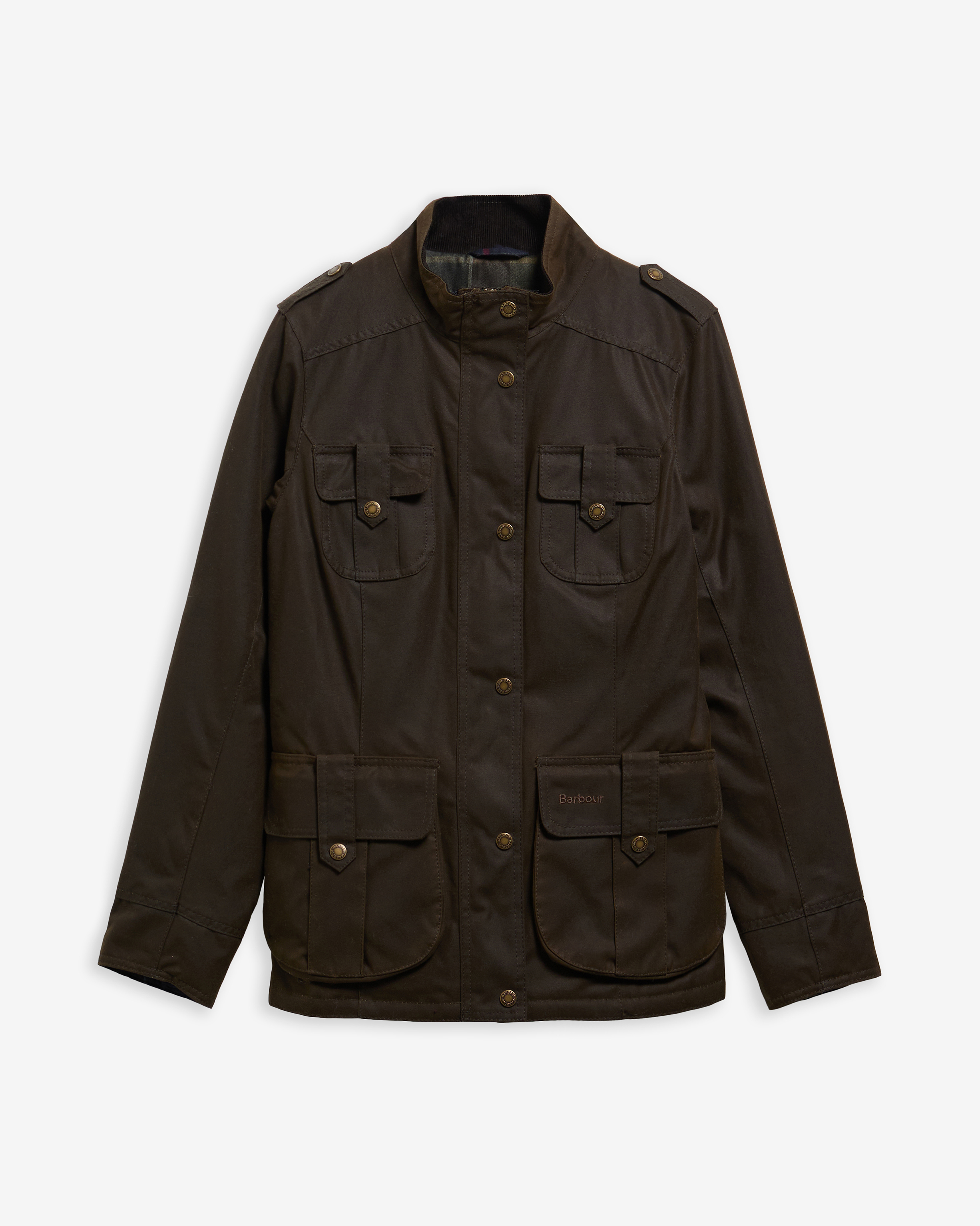 Winter Defence Waxed Jacket Olive-Classic