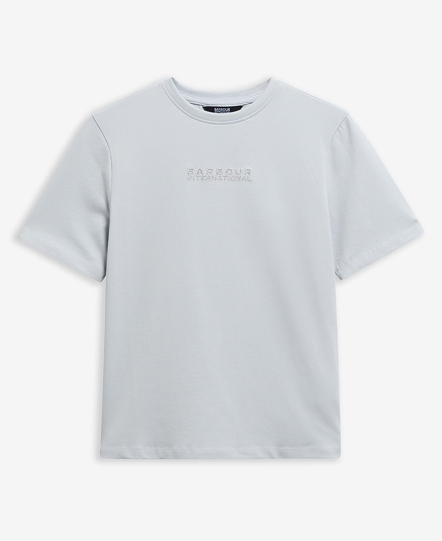 T-shirt Nova con logo Pearl Blue