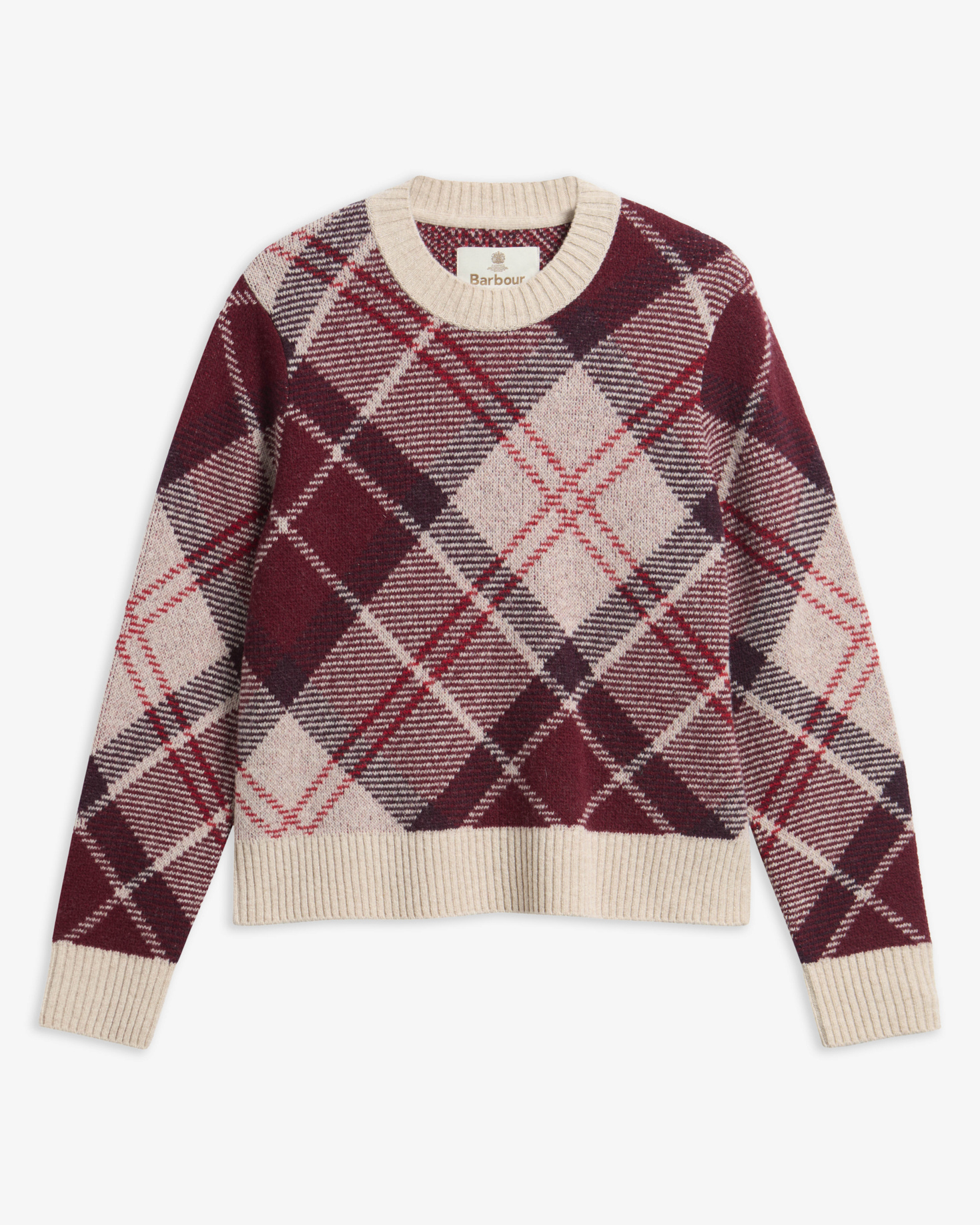 Stevie Tartan Wool Jumper Multi