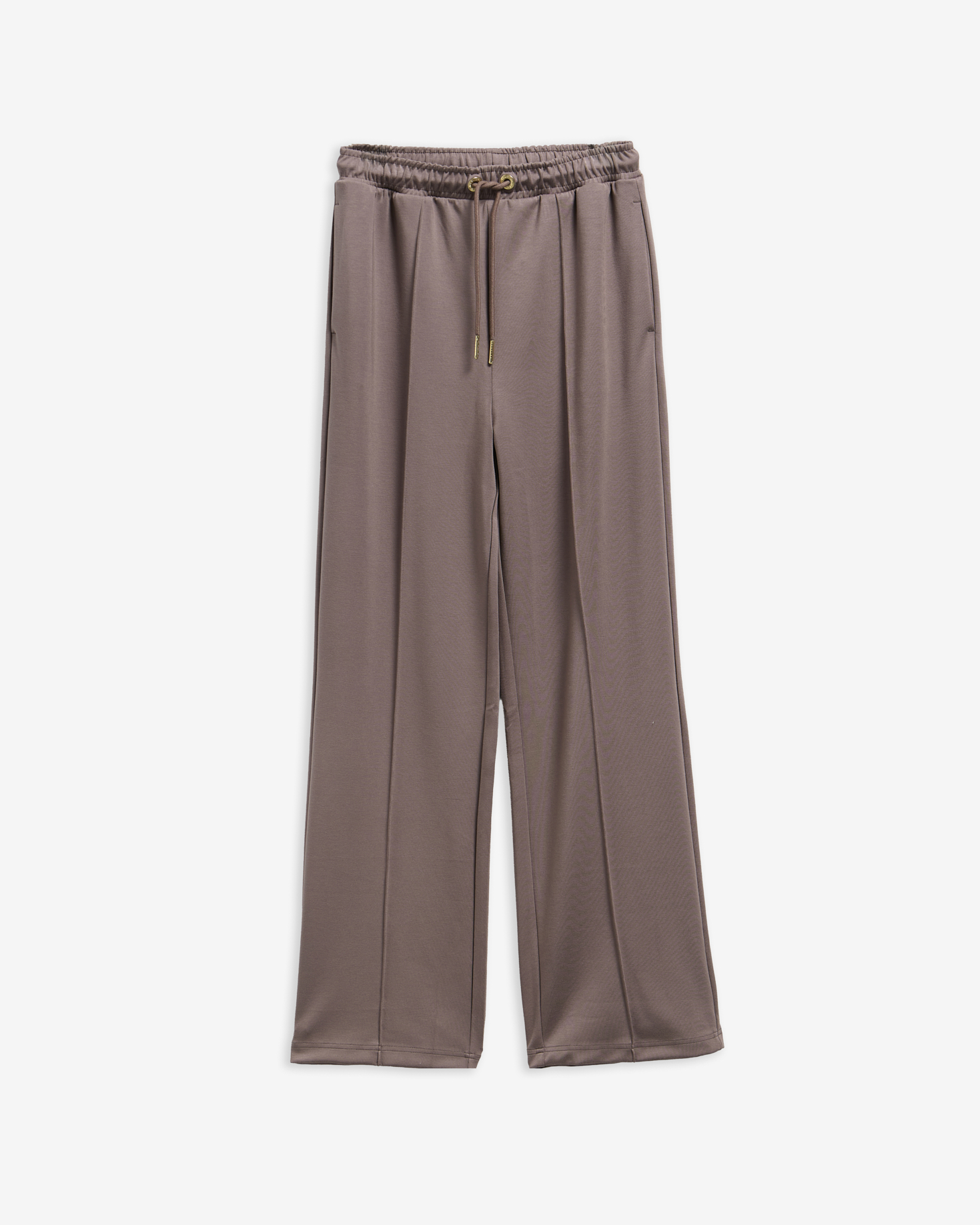 Kemora Wide-Leg Trousers Truffle