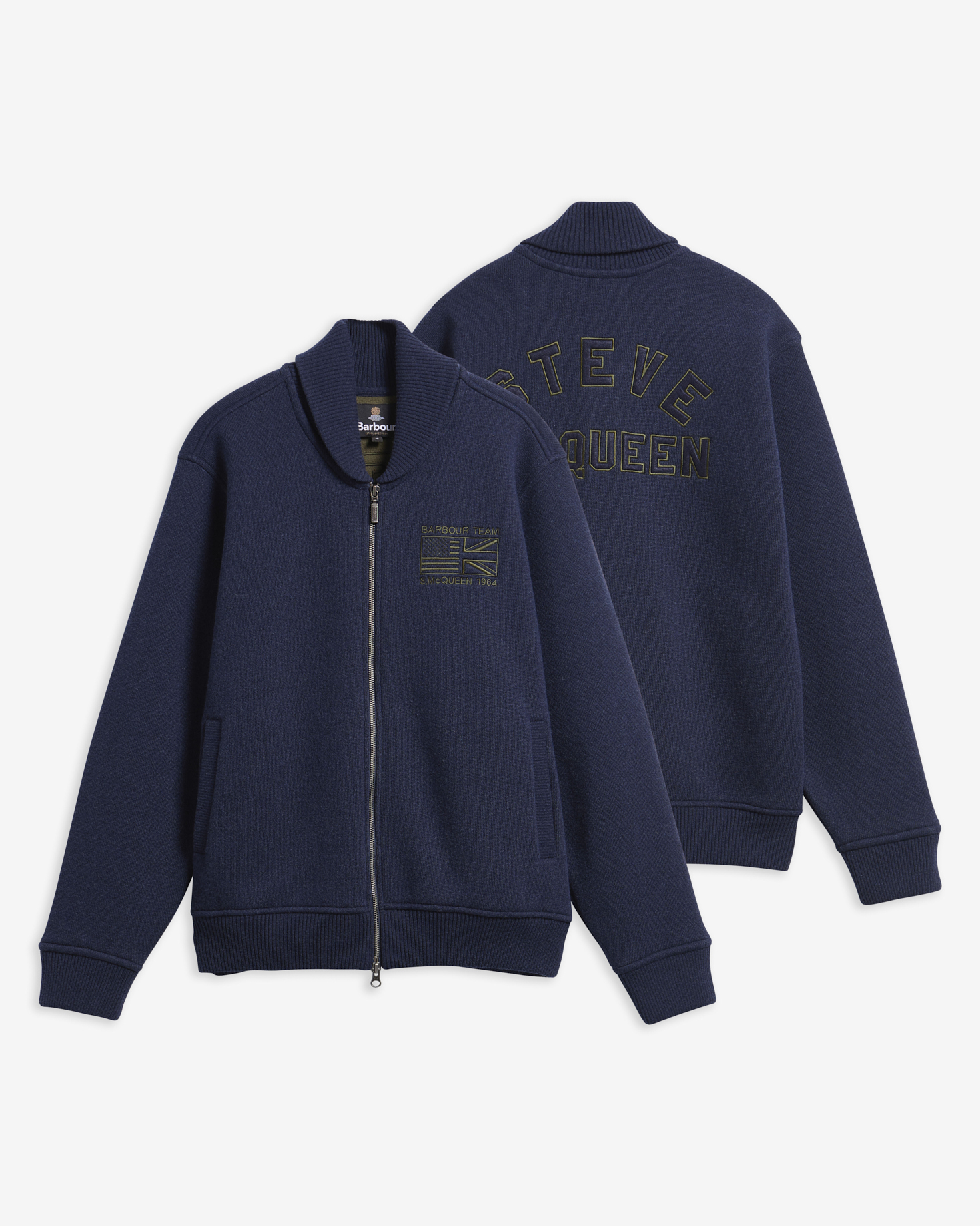 B.Intl Cardigan Steve McQueen Mack Navy